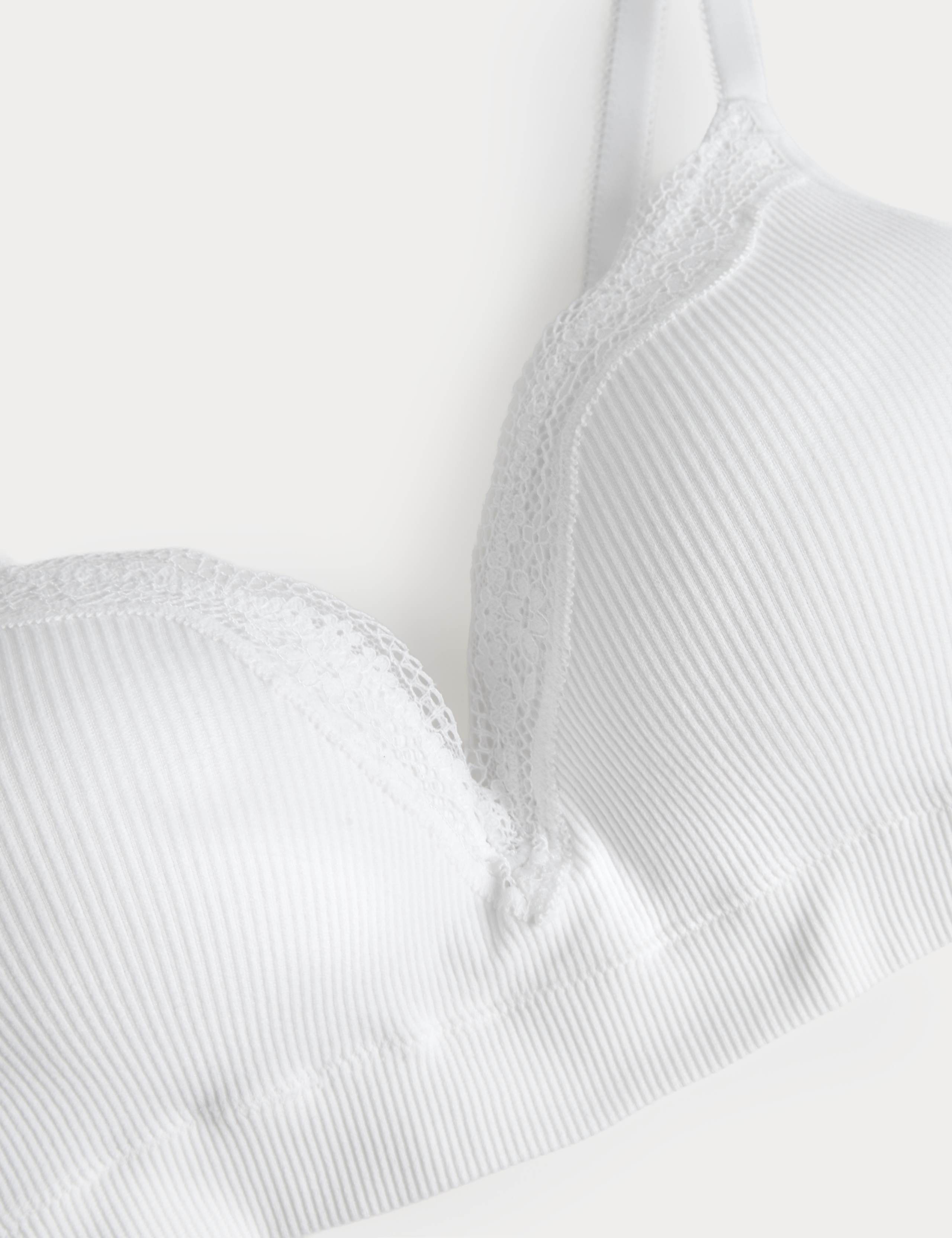 Jasmine Lace Seamfree Non Wired Plunge Bra (A-E) 2 of 3