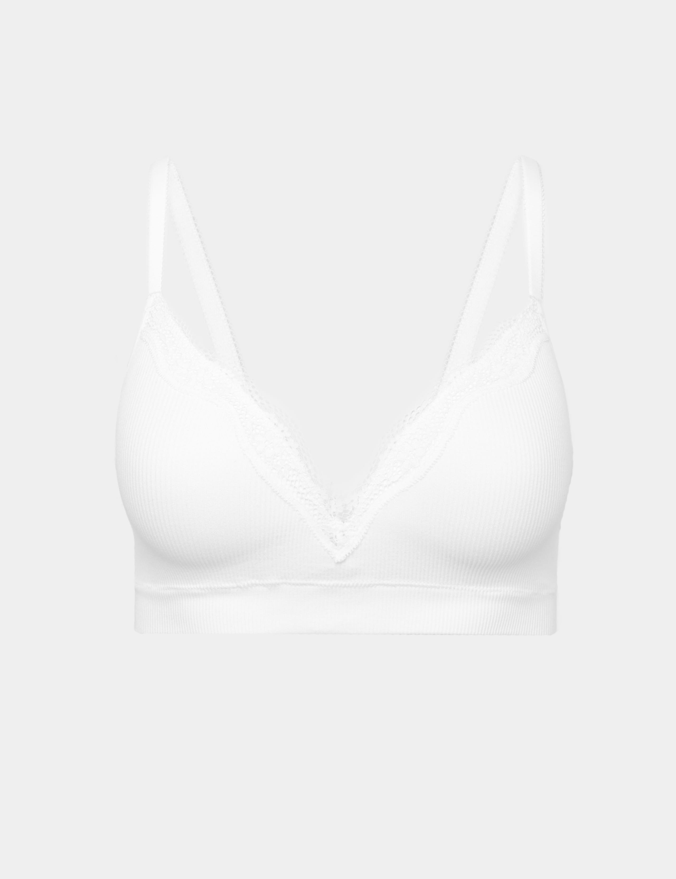 Jasmine Lace Seamfree Non Wired Plunge Bra A-E 2 of 8