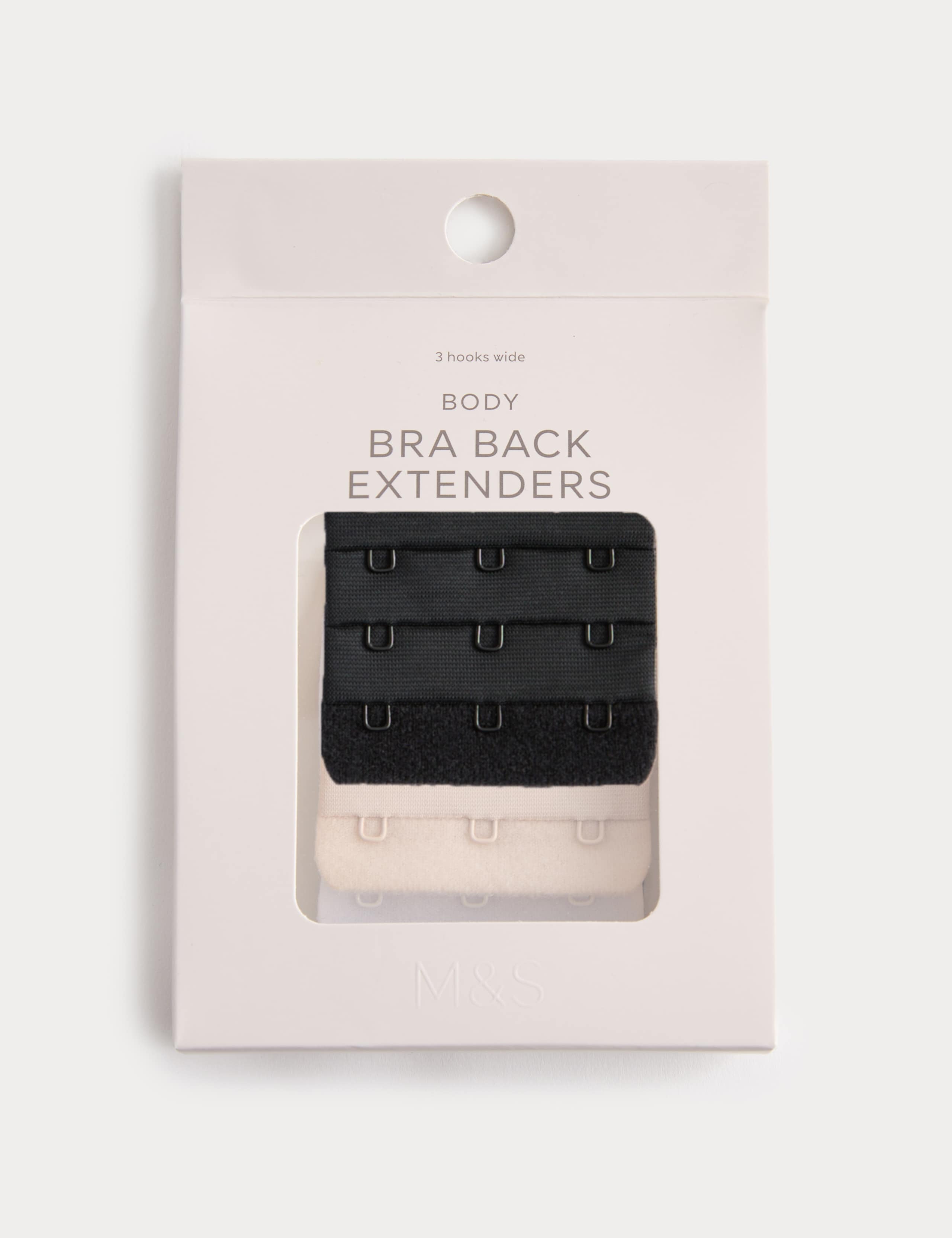 3 Pack Wide 3 Hook Bra Extender 1 of 2