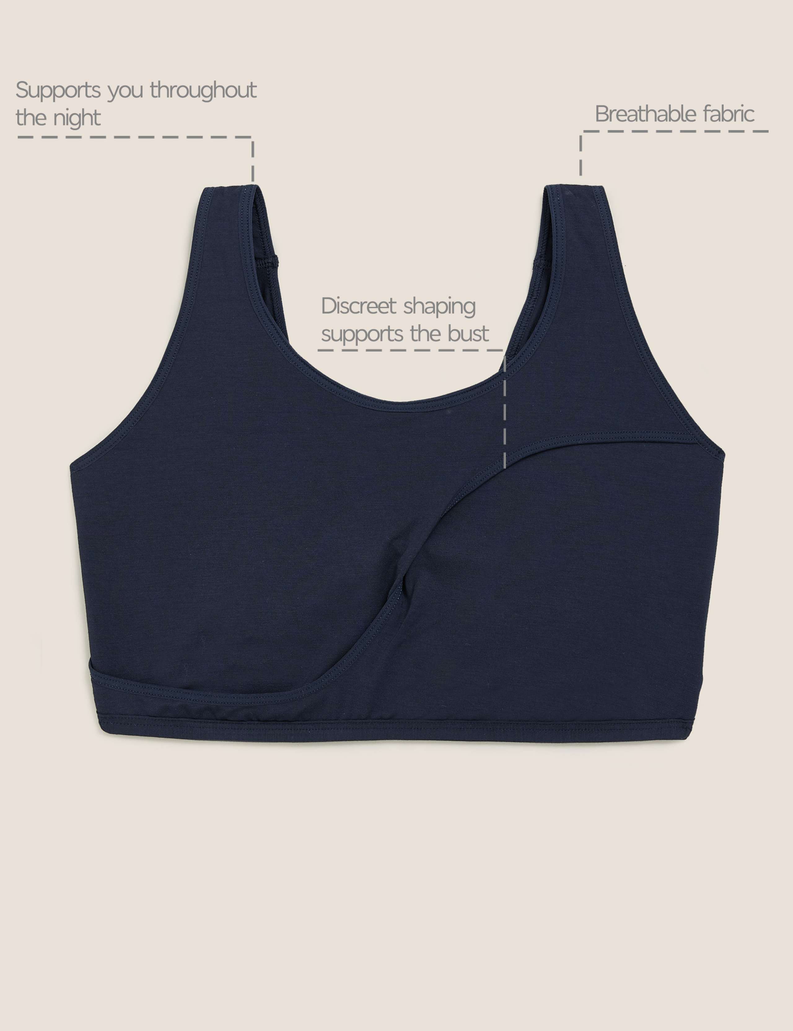 Flexifit™ Non Wired F+ Sleep Bra 6 of 6