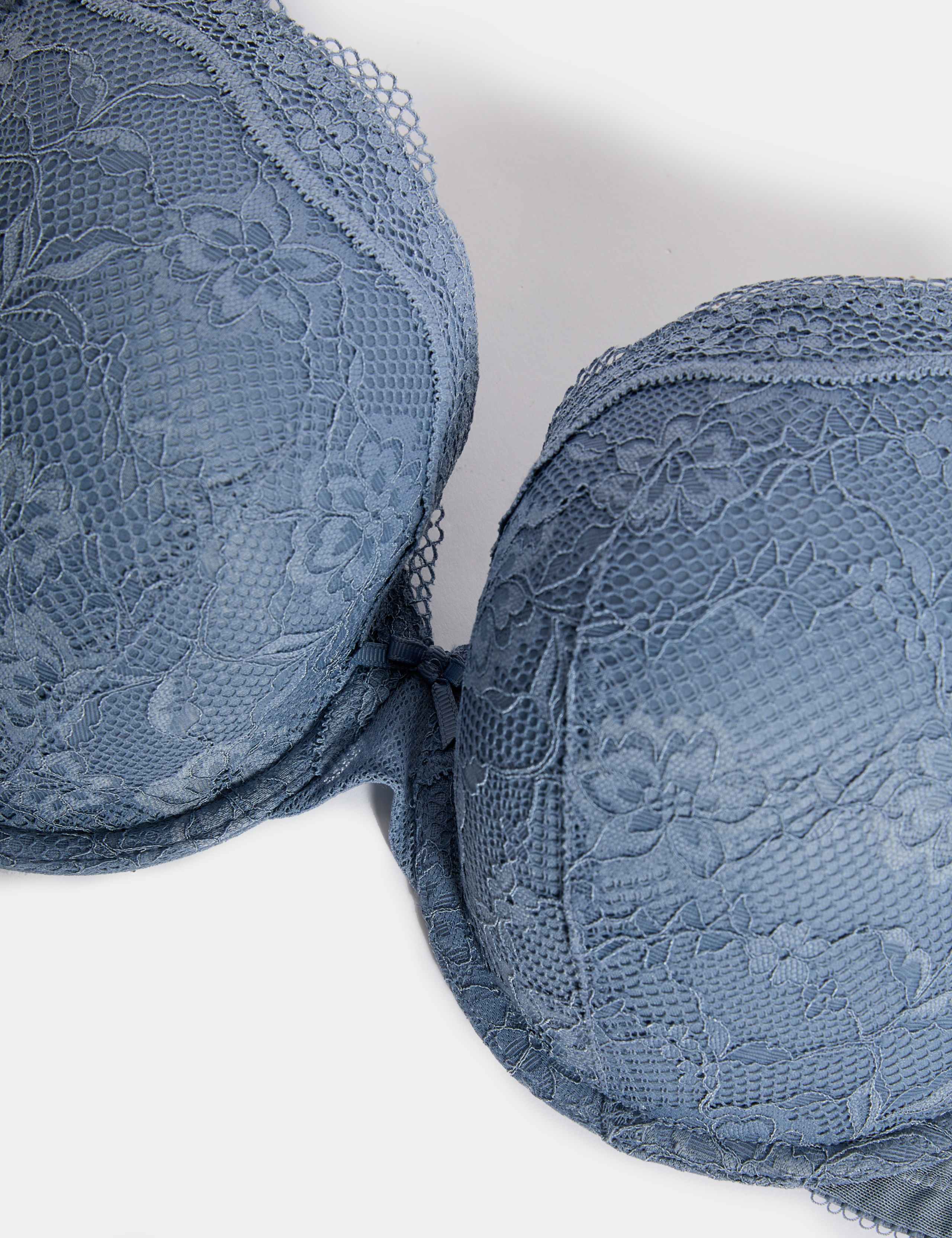 Jasmine Lace Wired Plunge Bra F-H 6 of 7