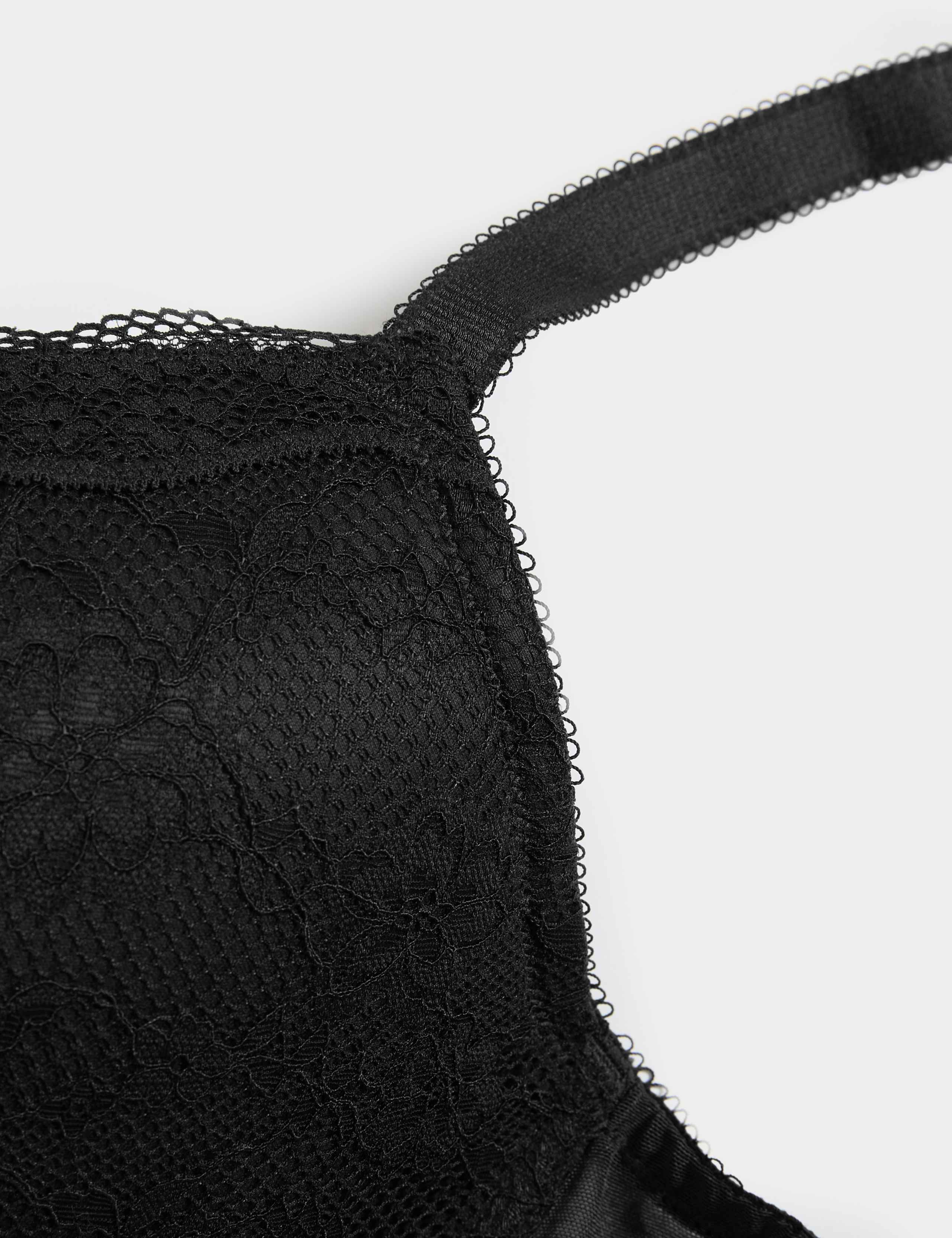 Jasmine Lace Wired Plunge Bra F-H 6 of 7