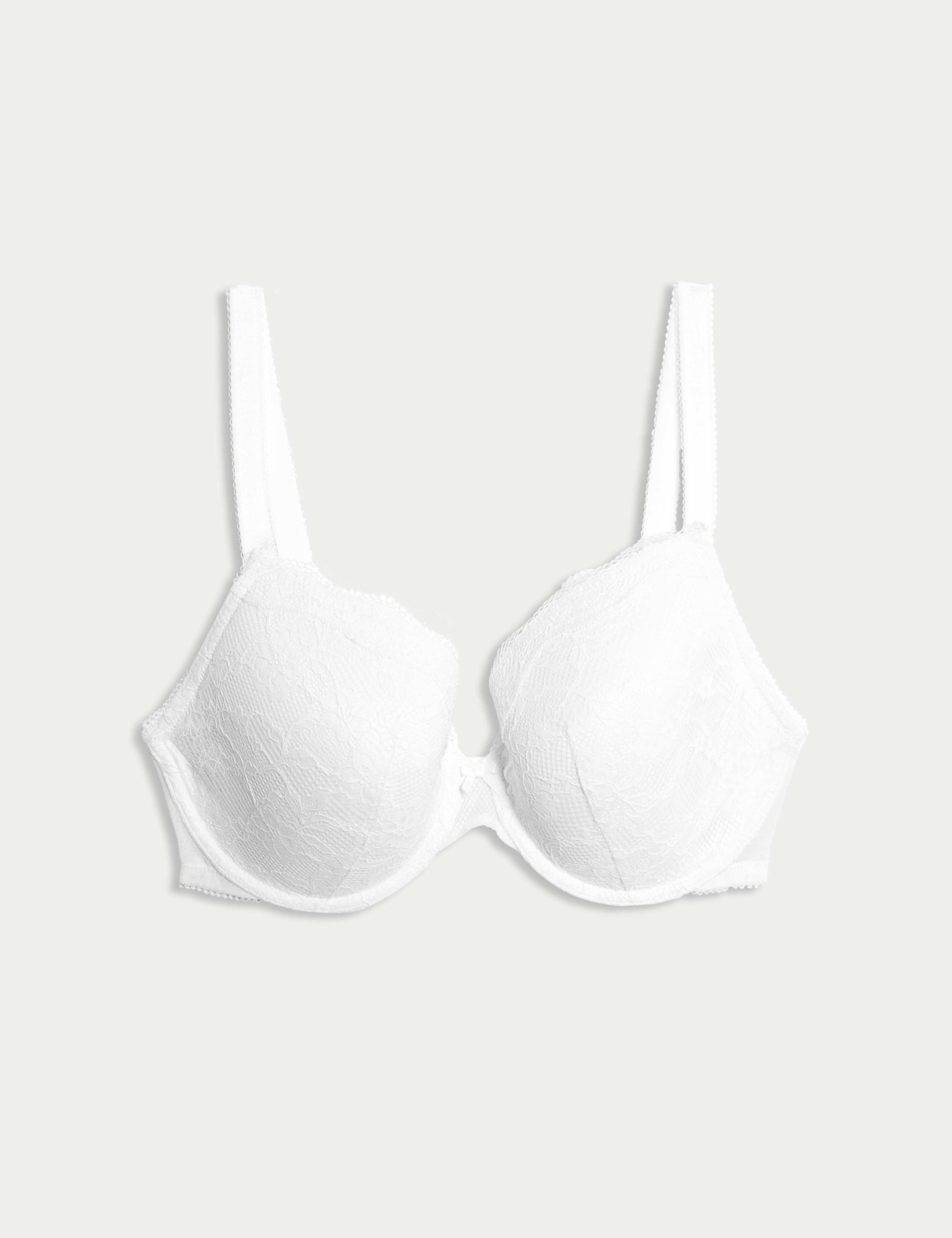 Jasmine Lace Wired Plunge Bra F-H 2 of 7