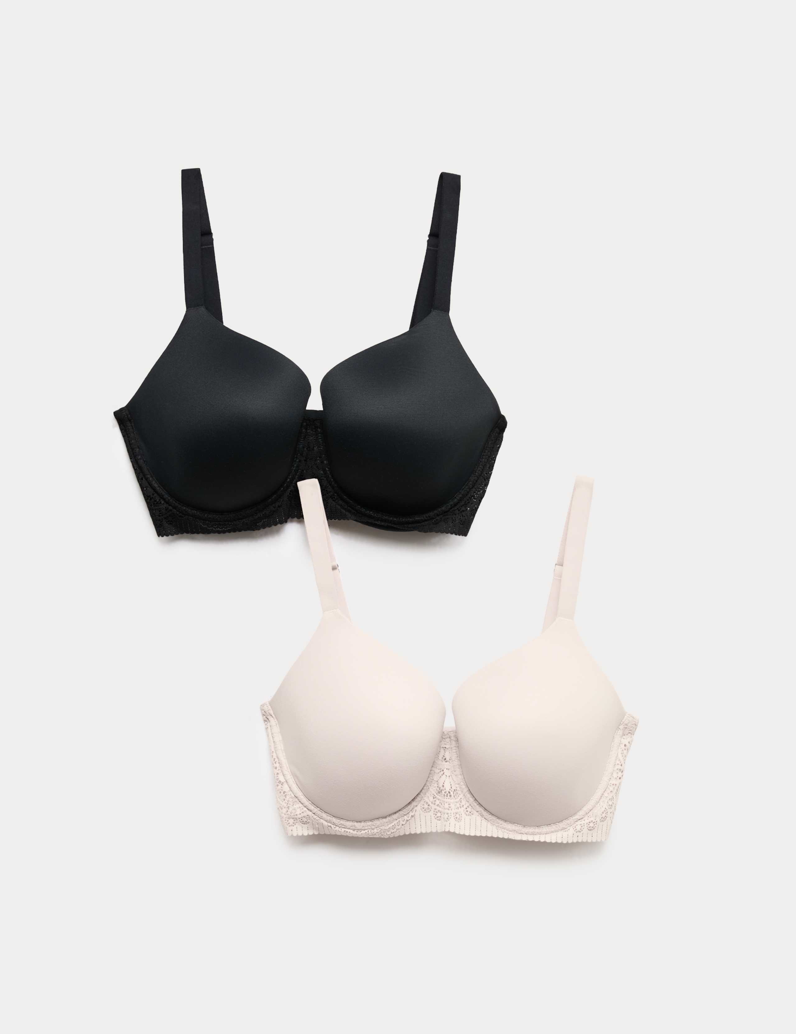 2 Pack Body Soft™ Wired Full Cup Bras F-H 1 of 7