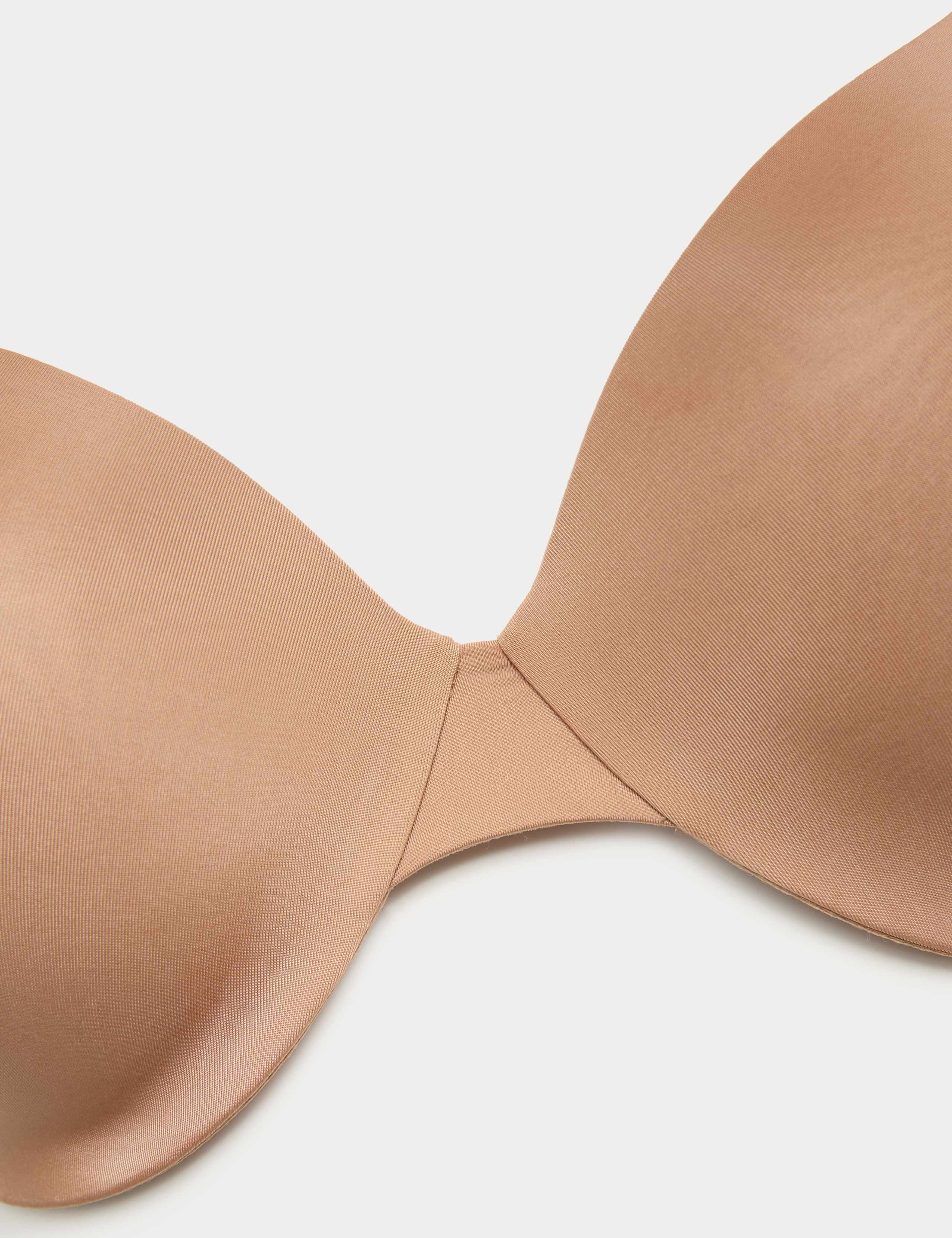 Body Invisibles™ Padded Wired Demi Cup Bra (F+) 5 of 6