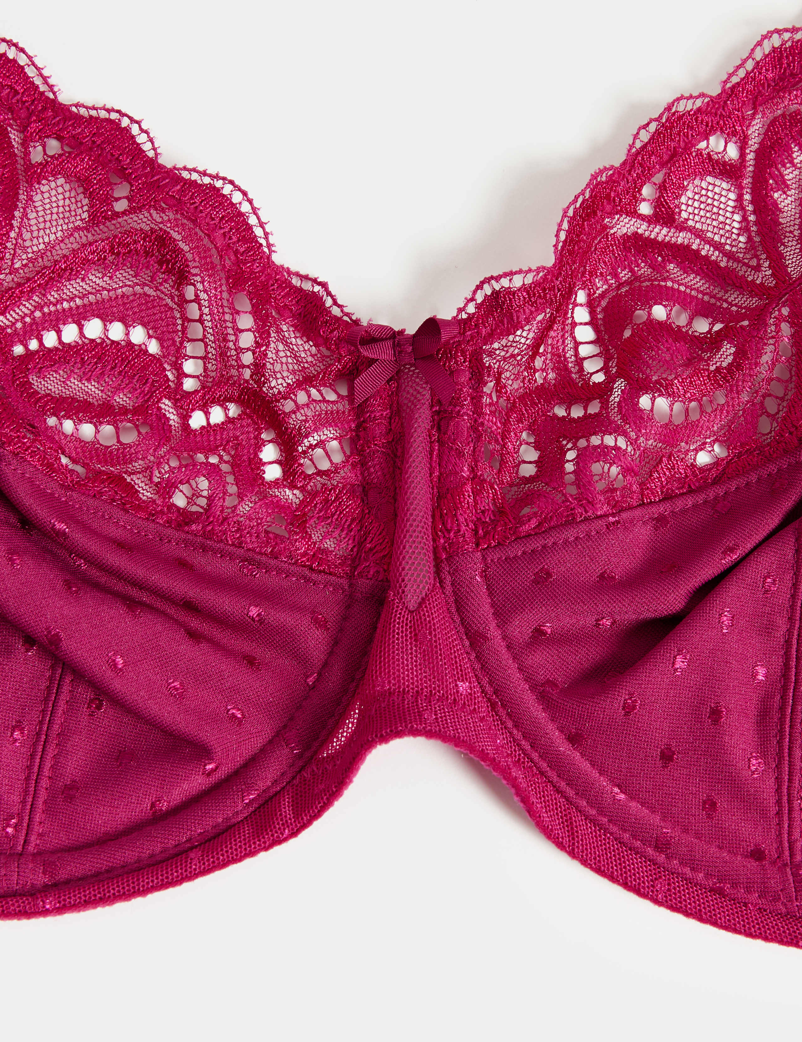 Amelia Lace Wired Full Cup Bra (F+) 6 of 7