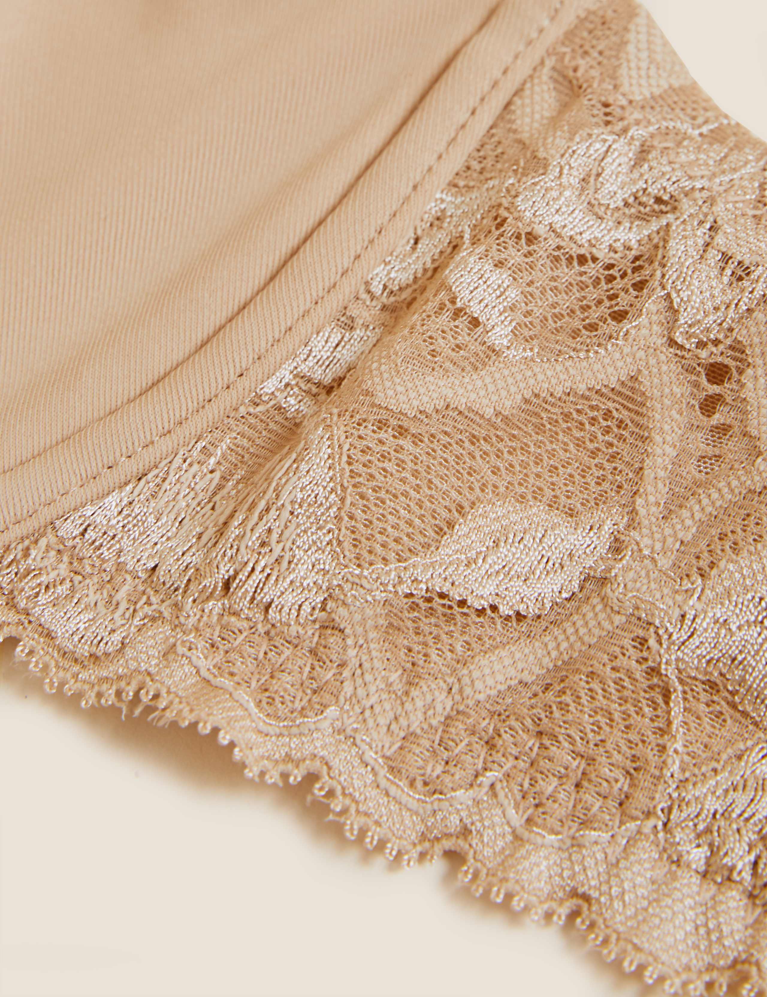 Wild Blooms Wired Plunge Bra F-H 3 of 3