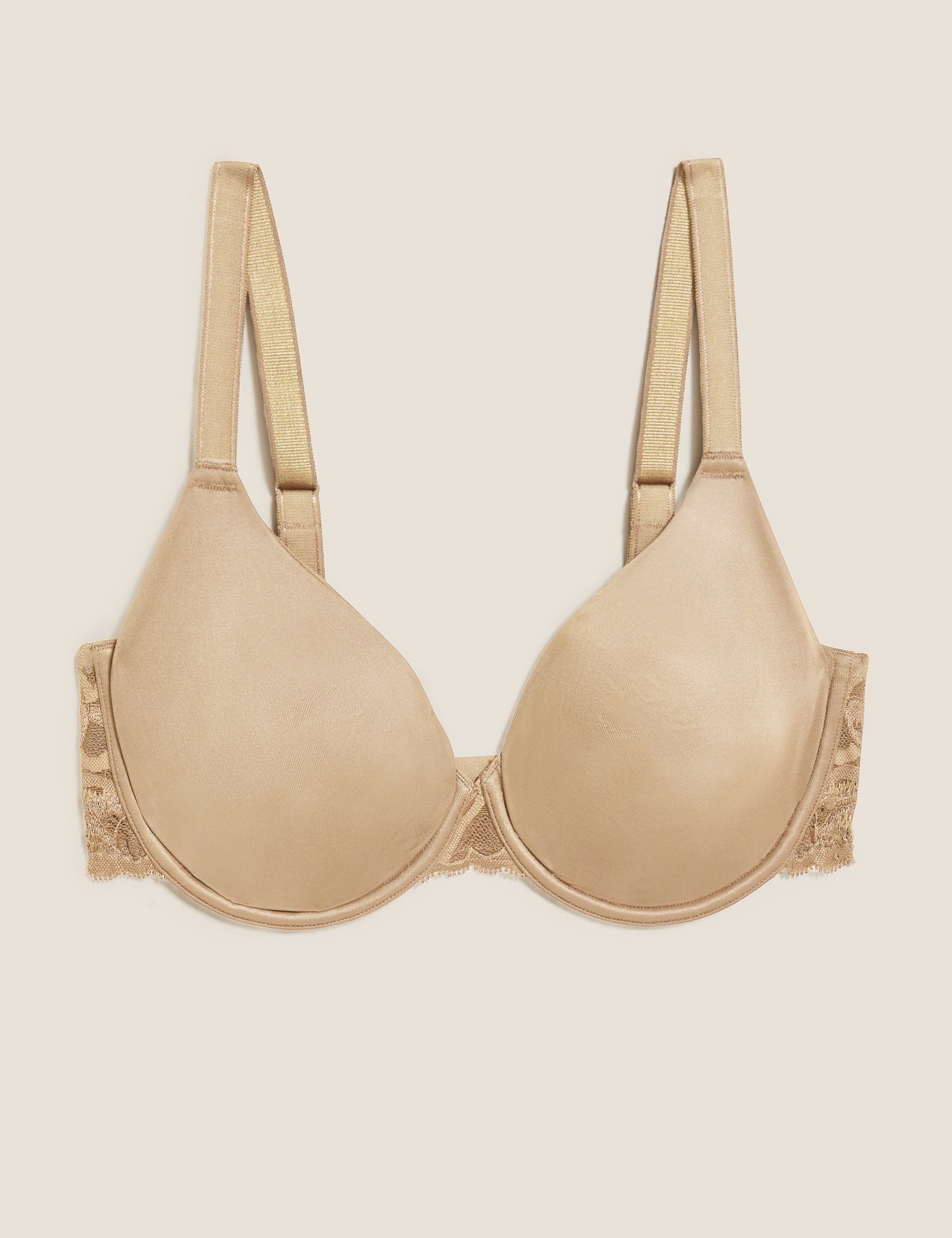 Wild Blooms Wired Plunge Bra F-H 1 of 3
