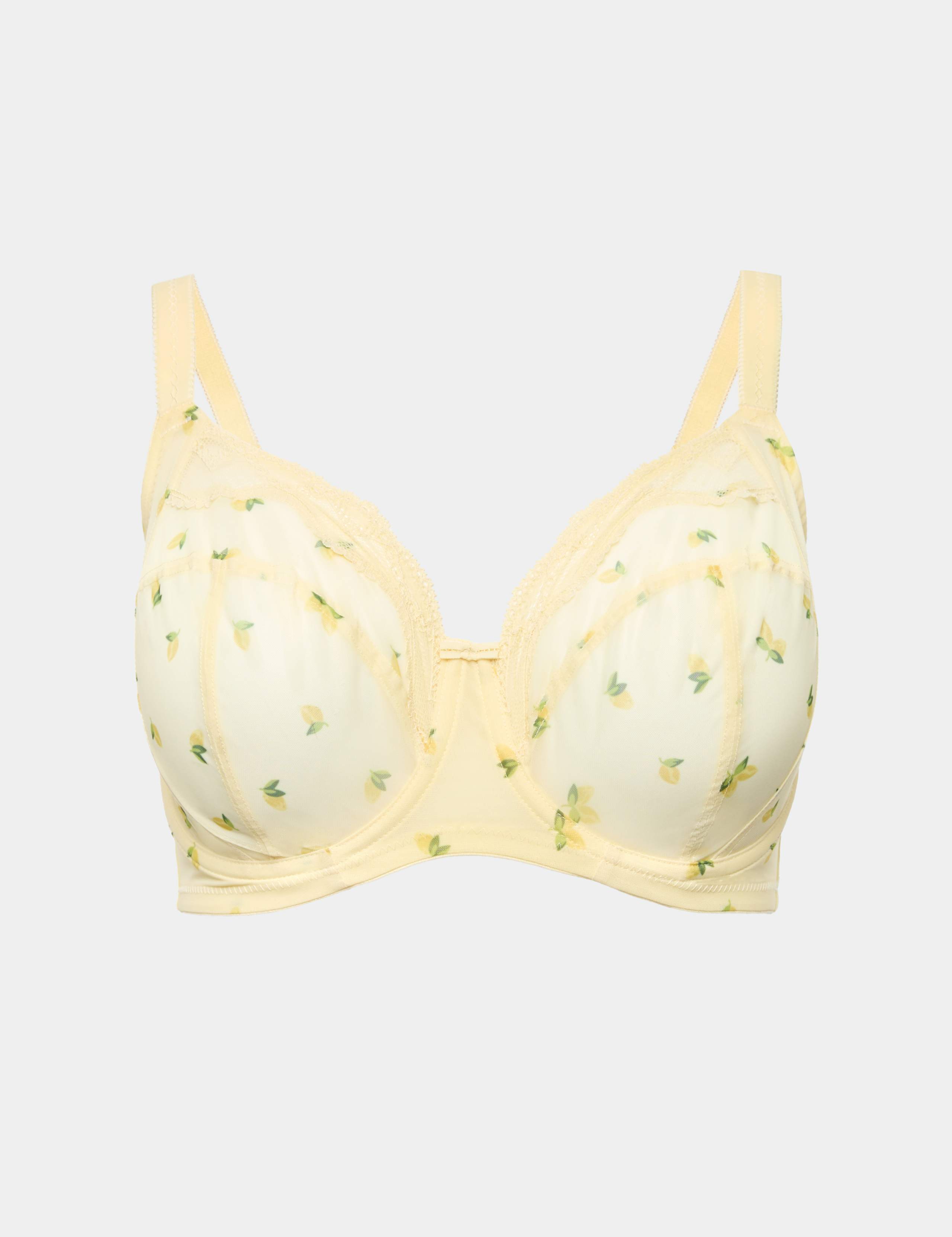 Printed Mesh Wired Extra Support Bra (F+) 2 of 7