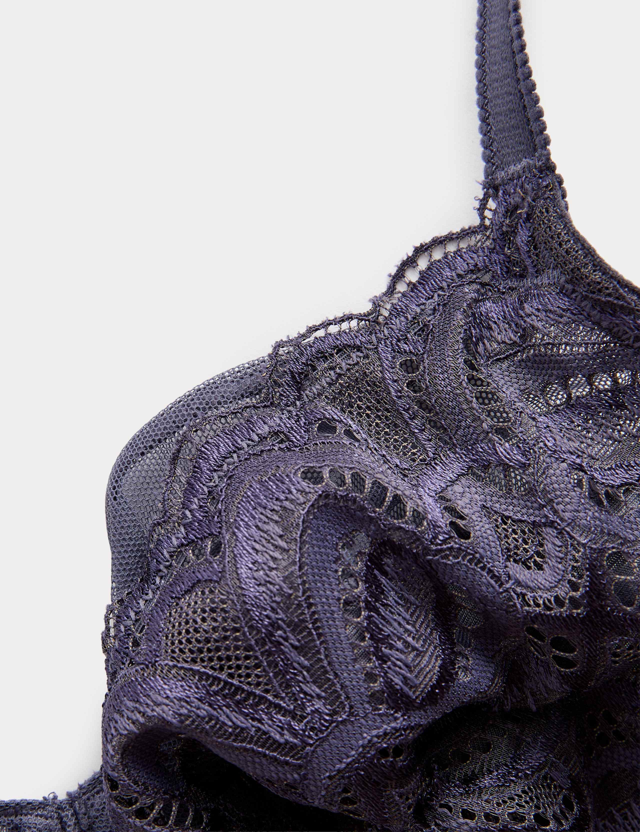 Amelia Lace Natural Lift Wired Full Cup Bra (F+) 6 of 7