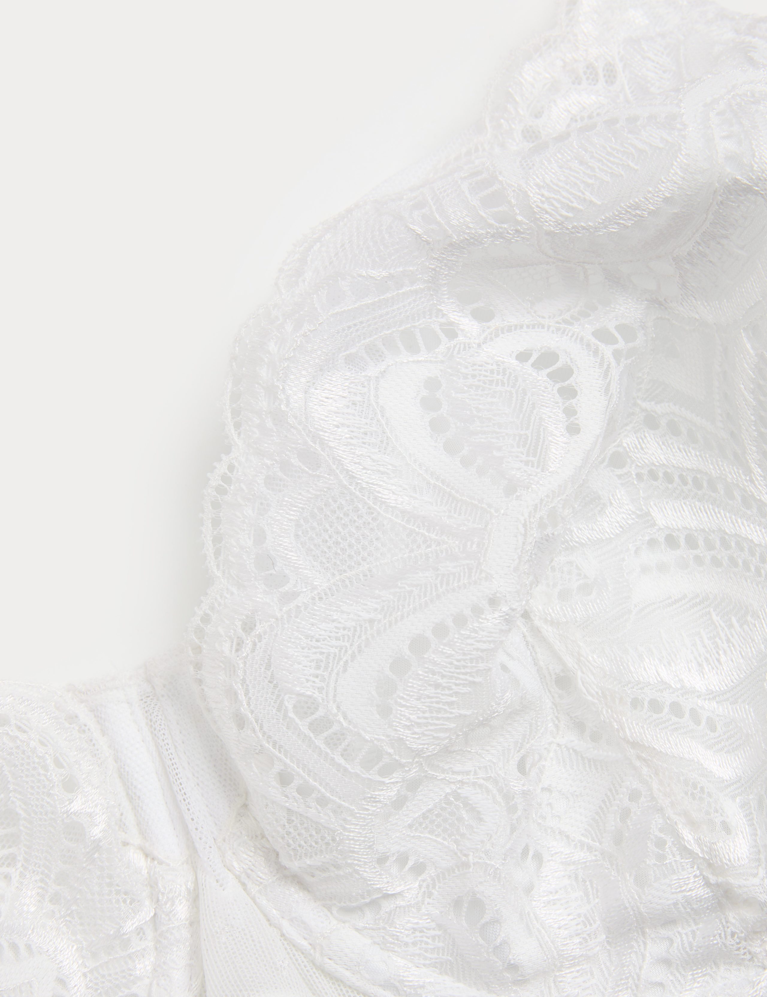 Amelia Lace Natural Lift Wired Full Cup Bra (F+) 6 of 7