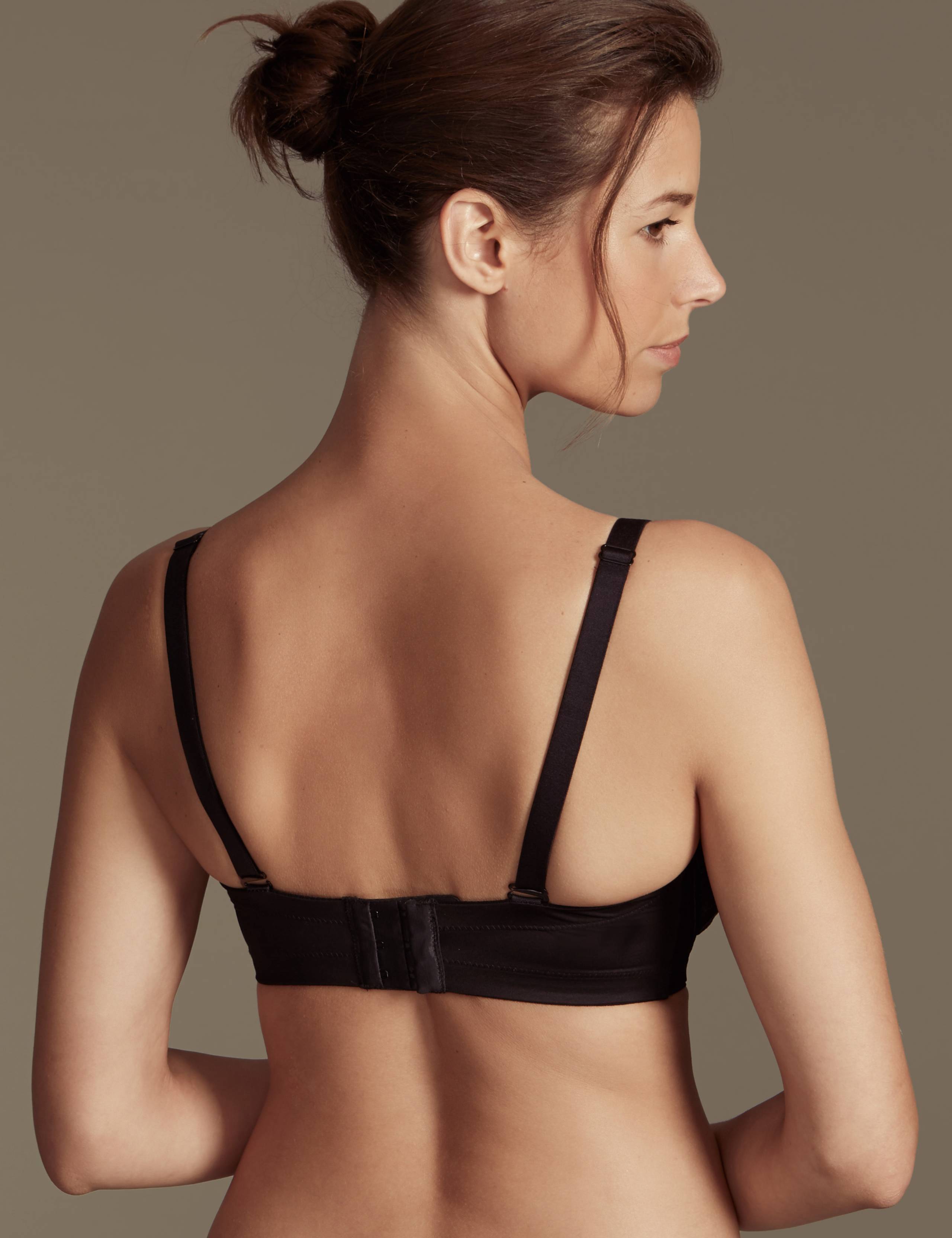 Luxury Embroidered Non-Padded Underwired Strapless Bra DD-G 4 of 8