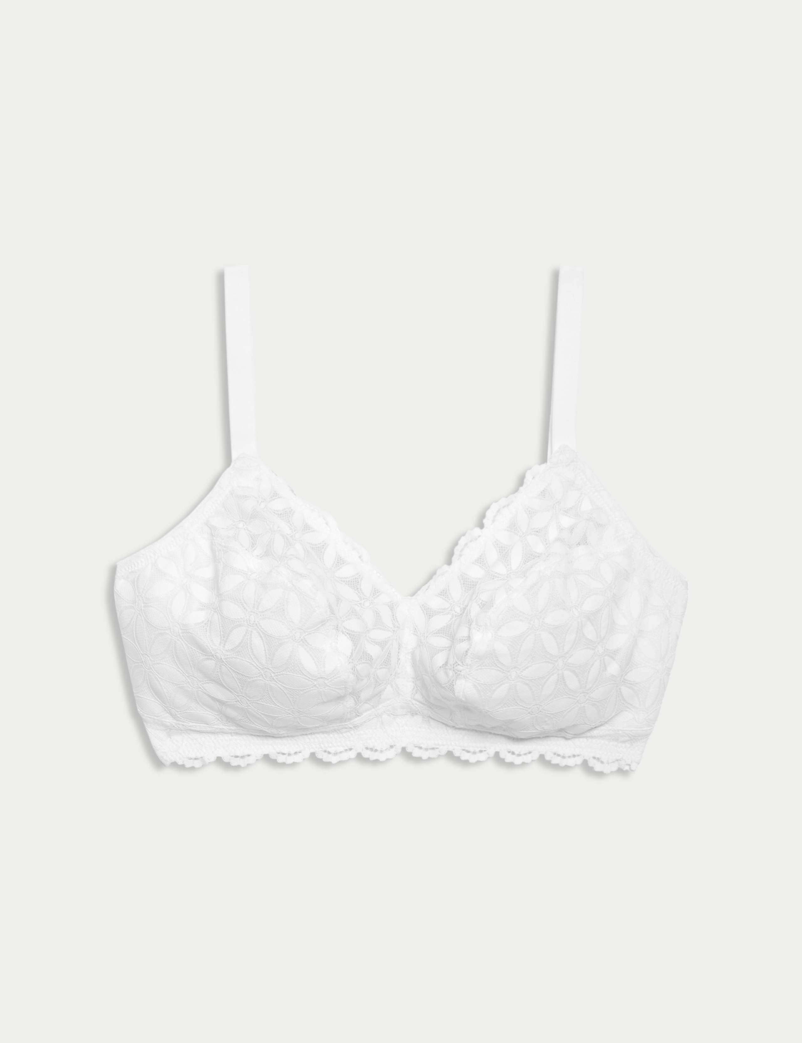 Lace Non-Padded Bralette F-H 2 of 8