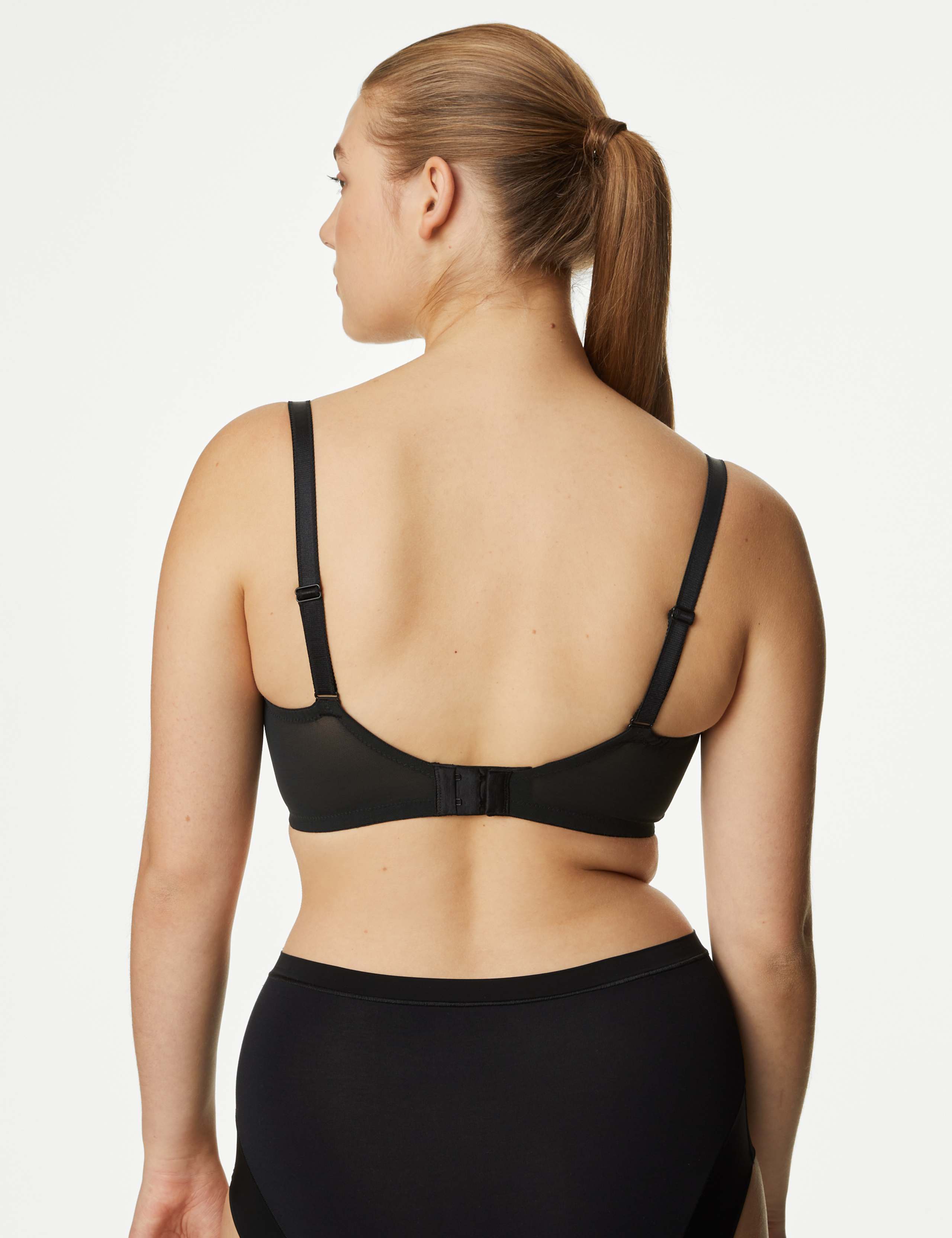 Mesh Wired Extra Support Bra 3 of 5