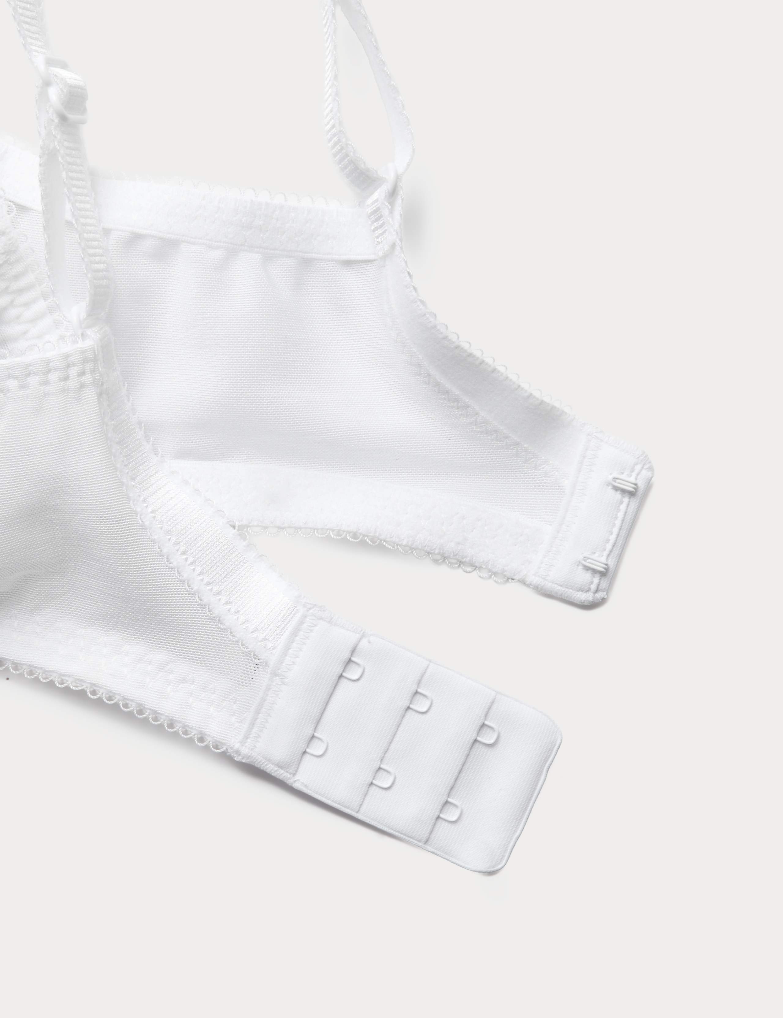 2 Pack Jasmine Lace Wired Balcony Bras (F+) 3 of 3