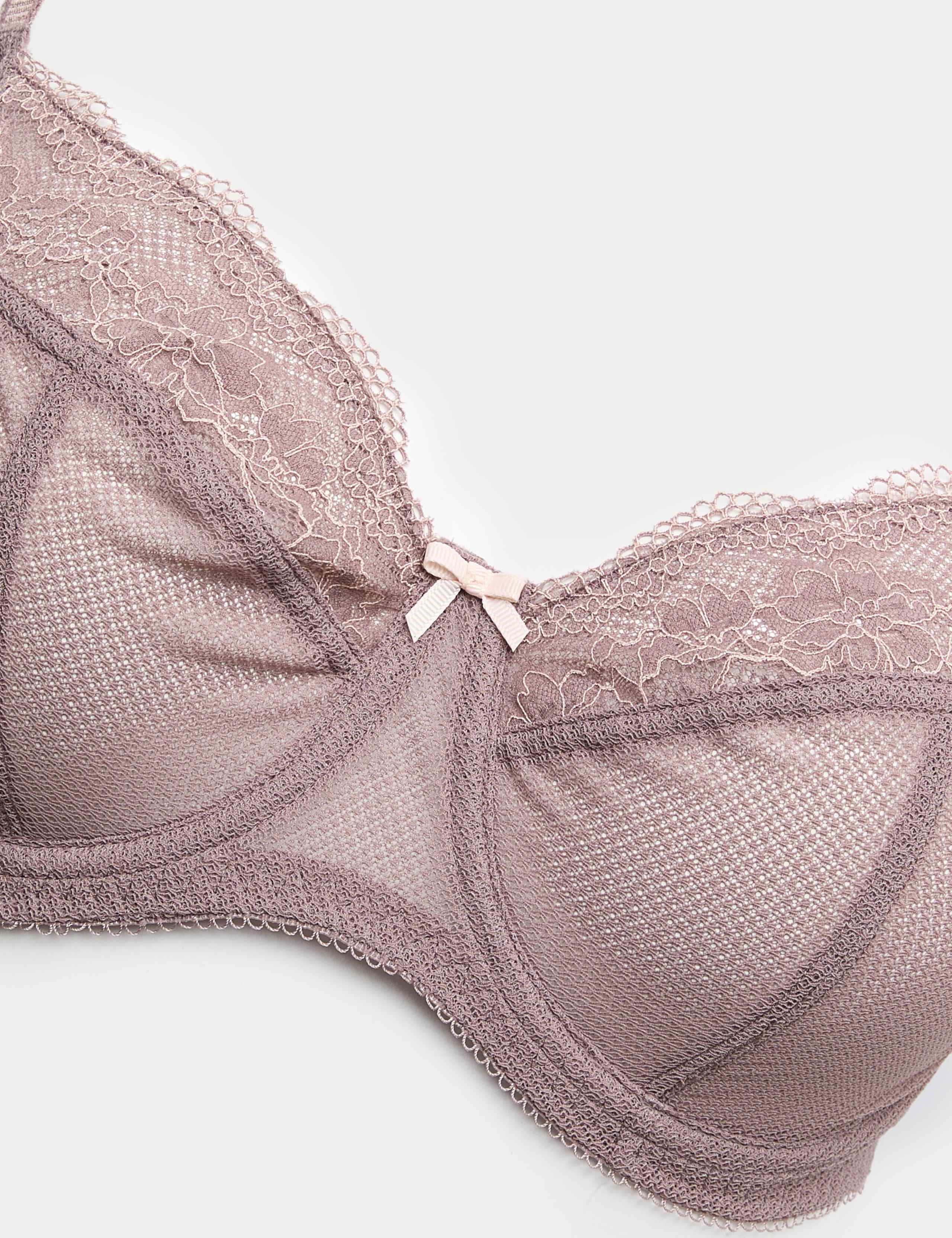 Jasmine Lace Wired Balcony Bra (F-H) 6 of 7