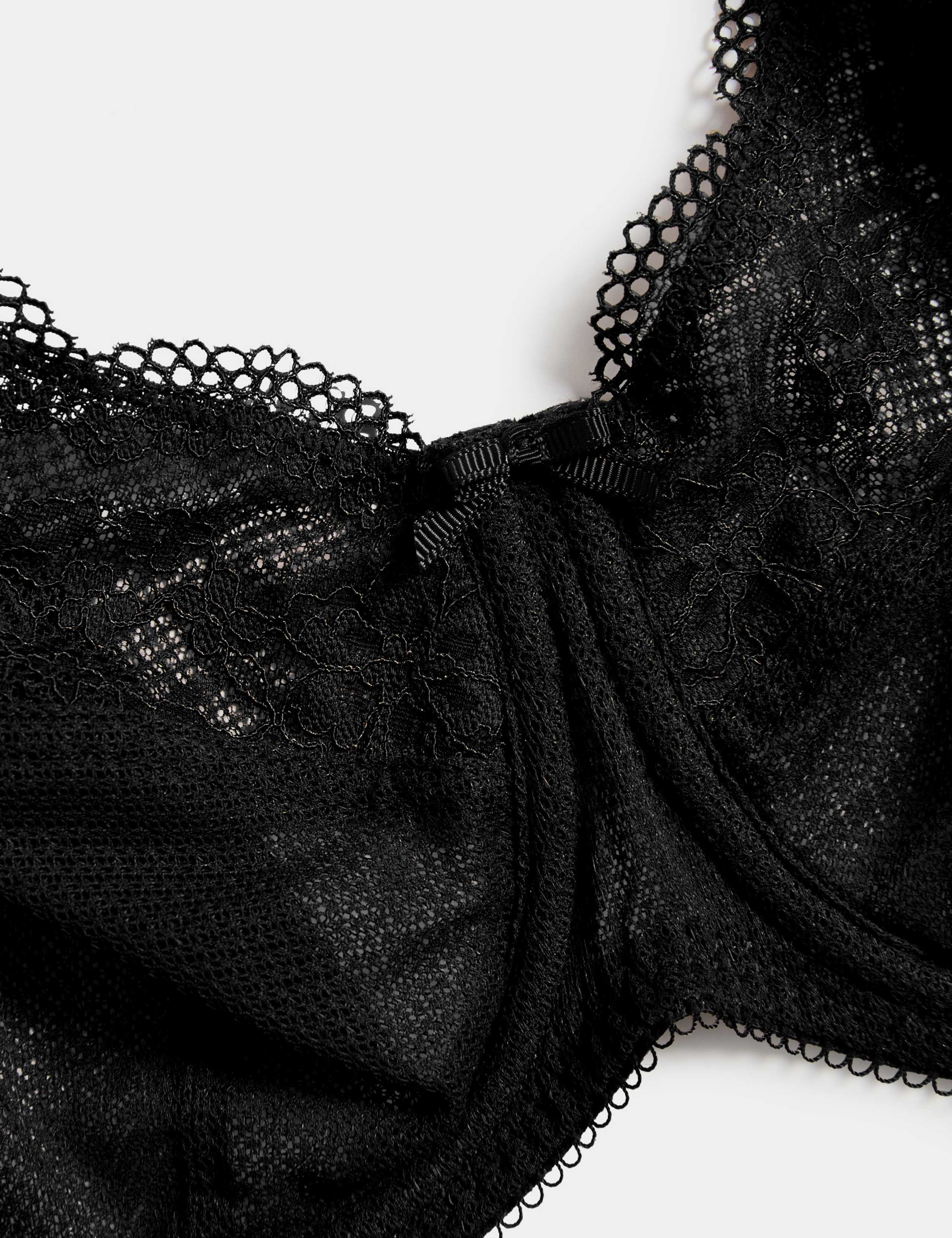 Jasmine Lace Wired Balcony Bra F-H 6 of 7