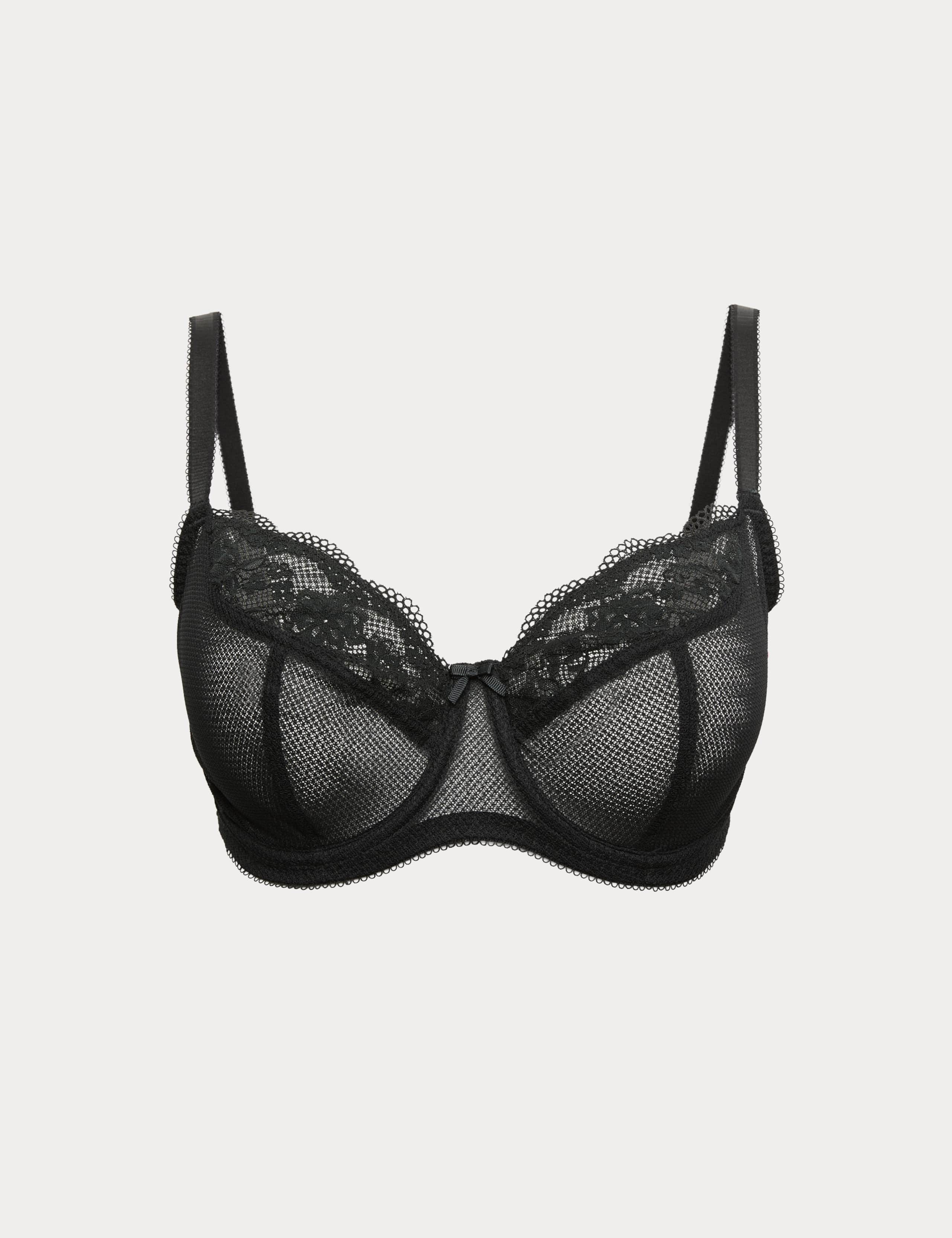 Jasmine Lace Wired Balcony Bra F-H 2 of 7