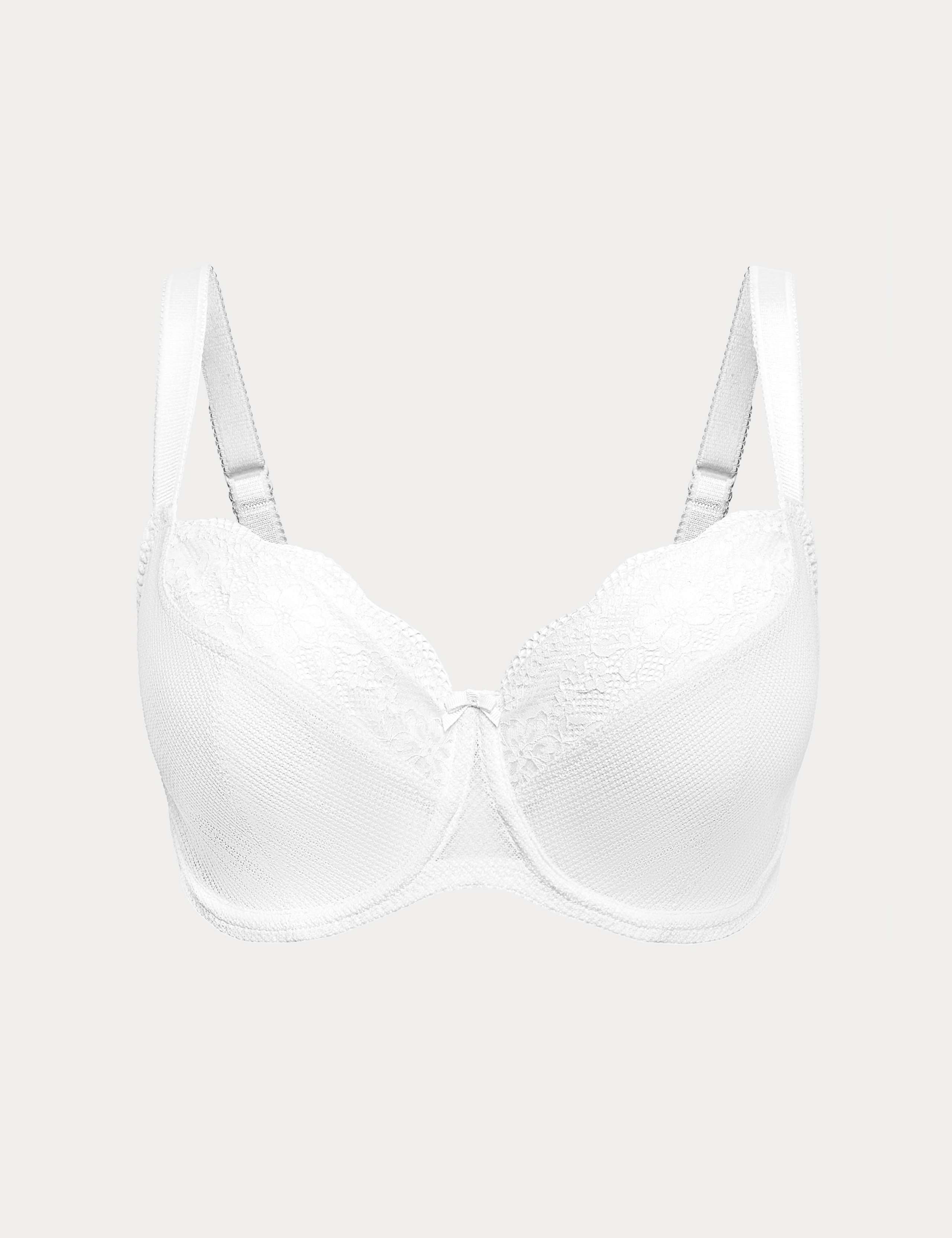 Jasmine Lace Wired Balcony Bra F-H 2 of 7