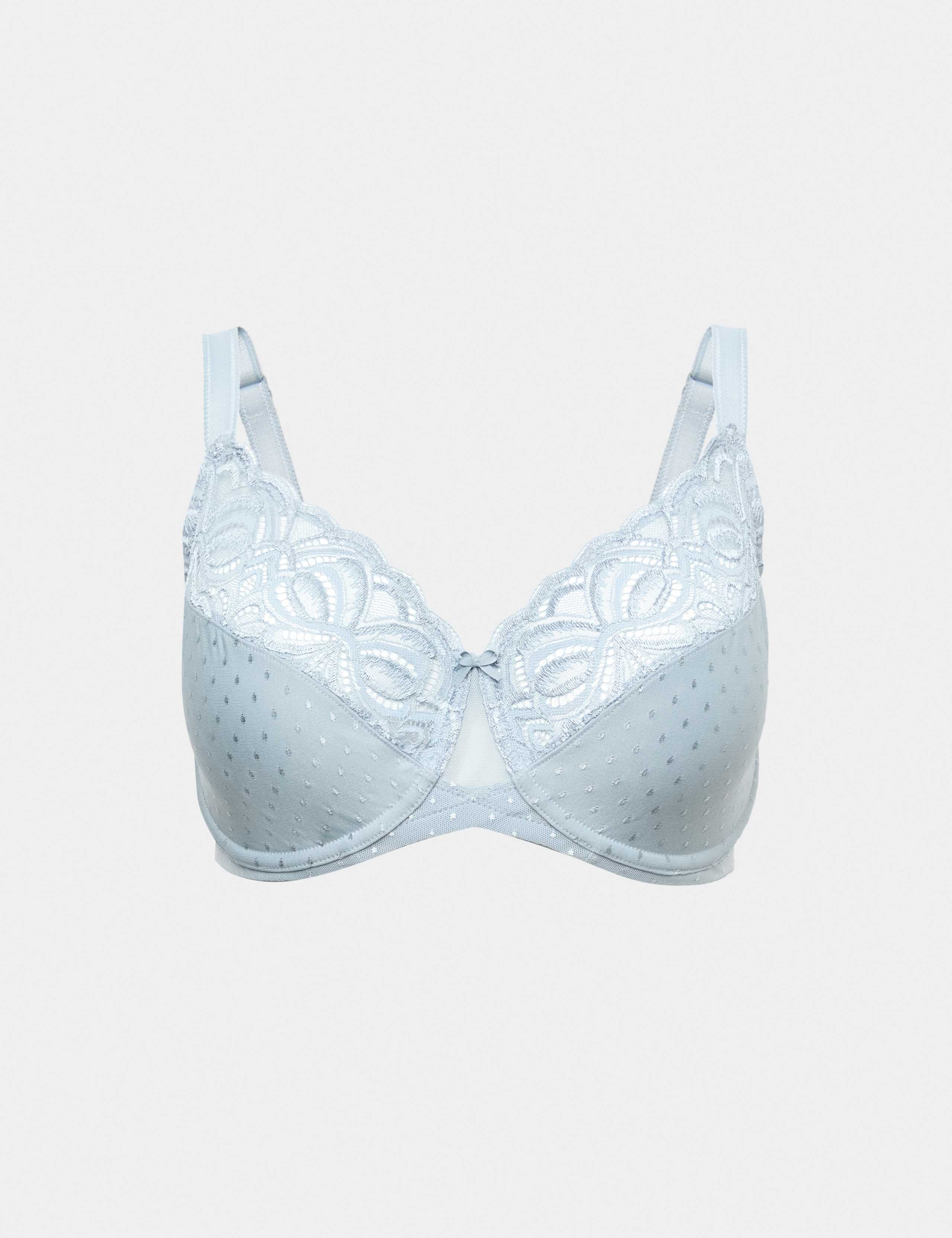 Amelia Lace Wired Minimiser Bra C-H 2 of 5