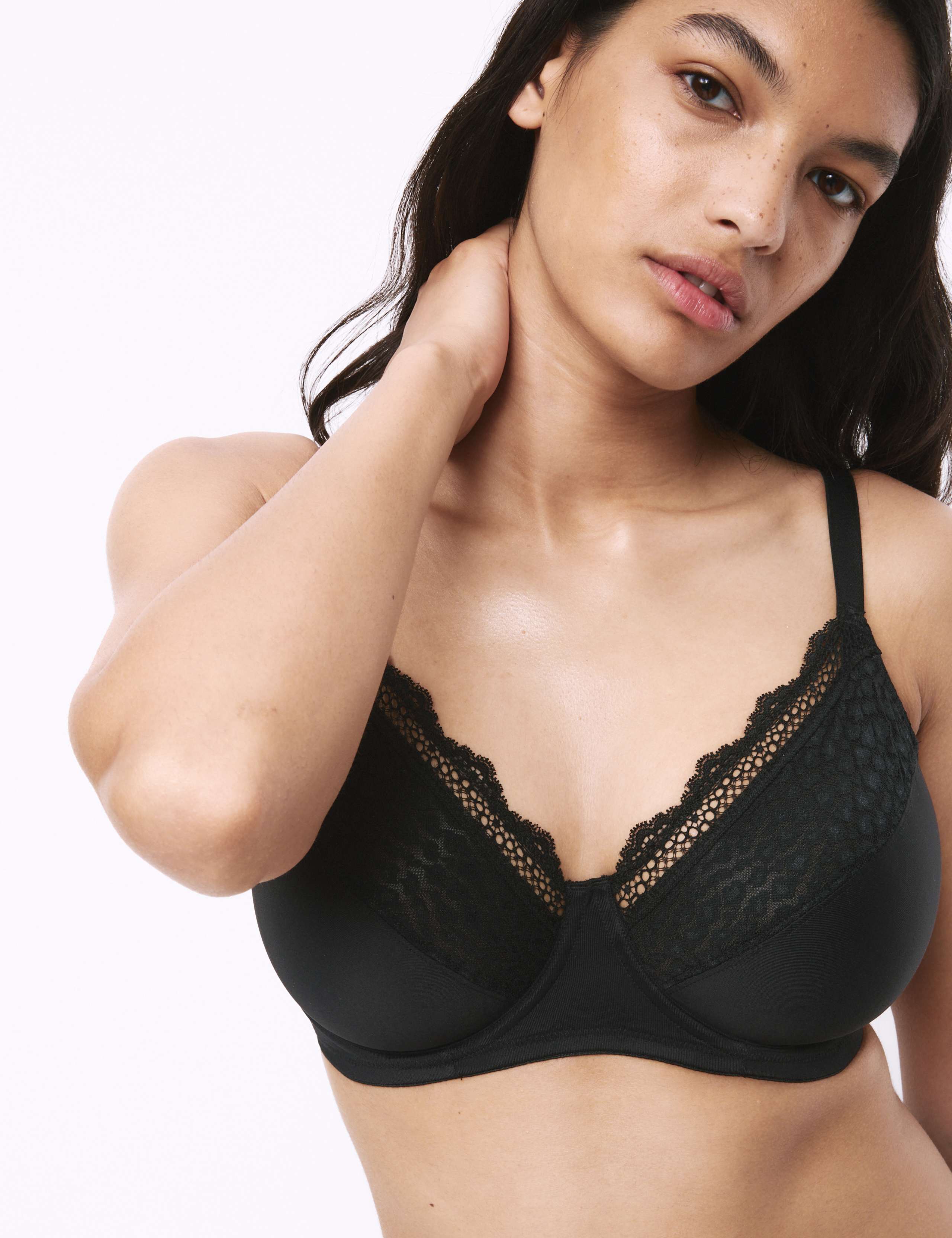 3pk Wired Full Cup Minimiser Bras C-H 4 of 8