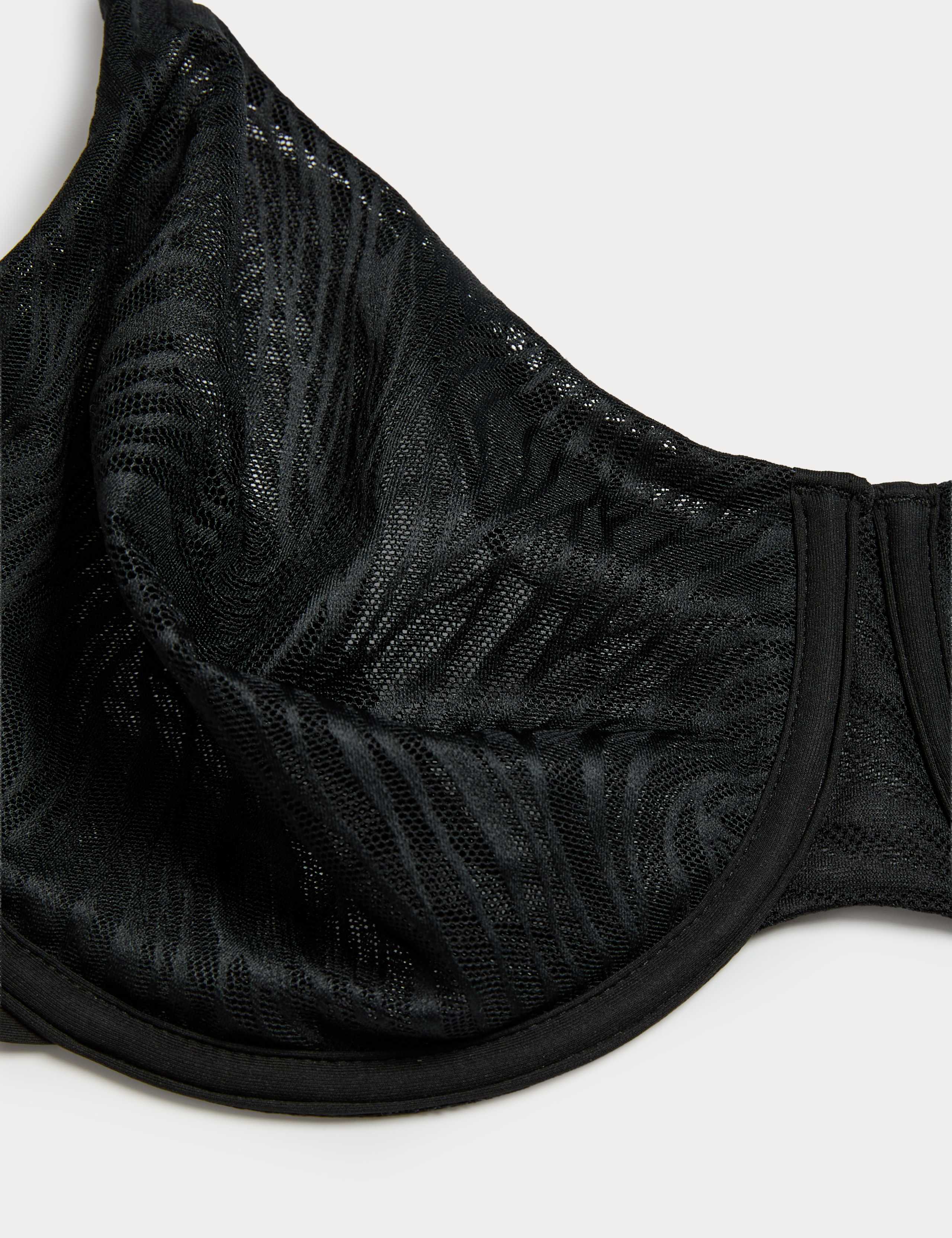 Body Lace Wired Minimiser Bra (C-H) 5 of 6