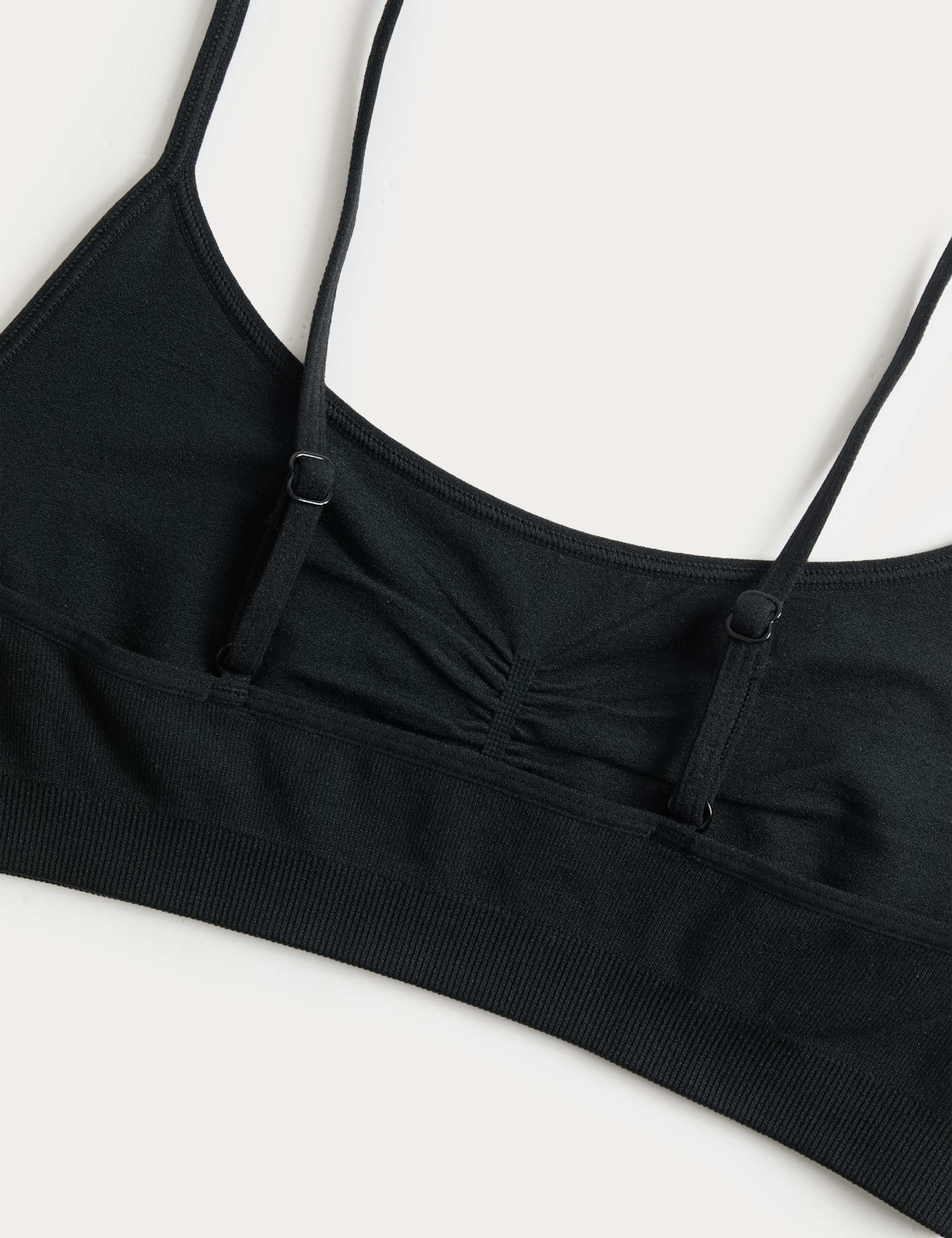 3 Pack Seamless Non Wired Micro Crop Tops 7 of 7