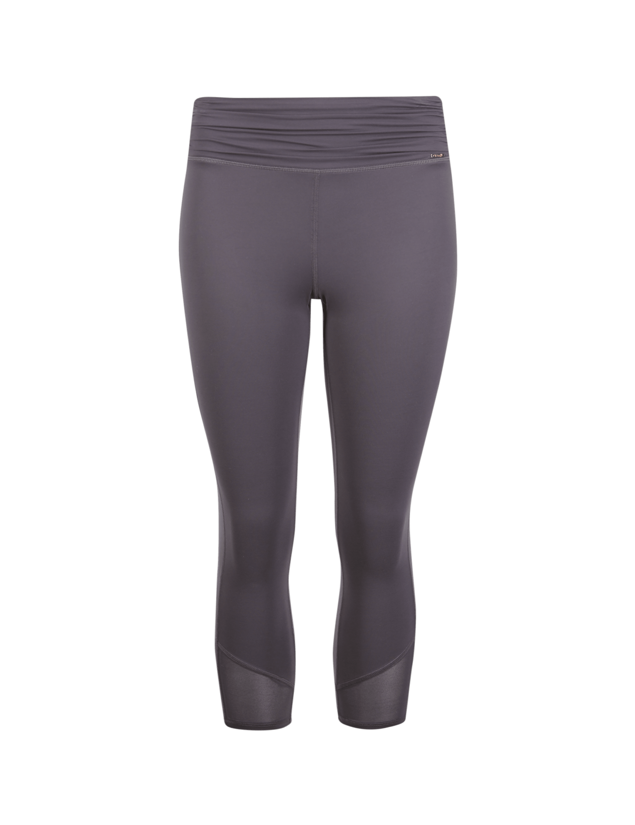 Light Control Gym Slim Cropped Leggings with Mesh Inserts 2 of 5