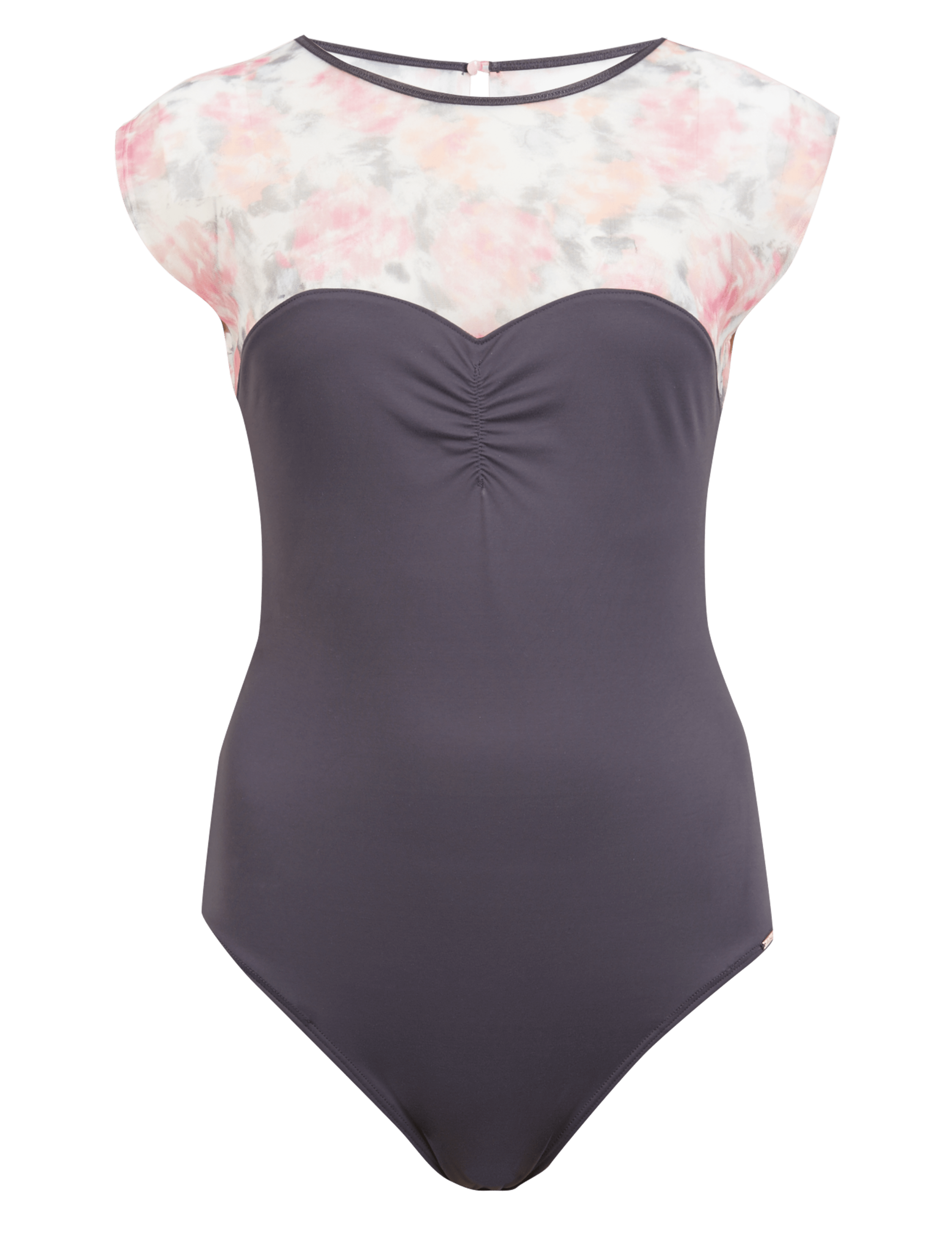 Floral Panelled Non-Padded Leotard 2 of 4