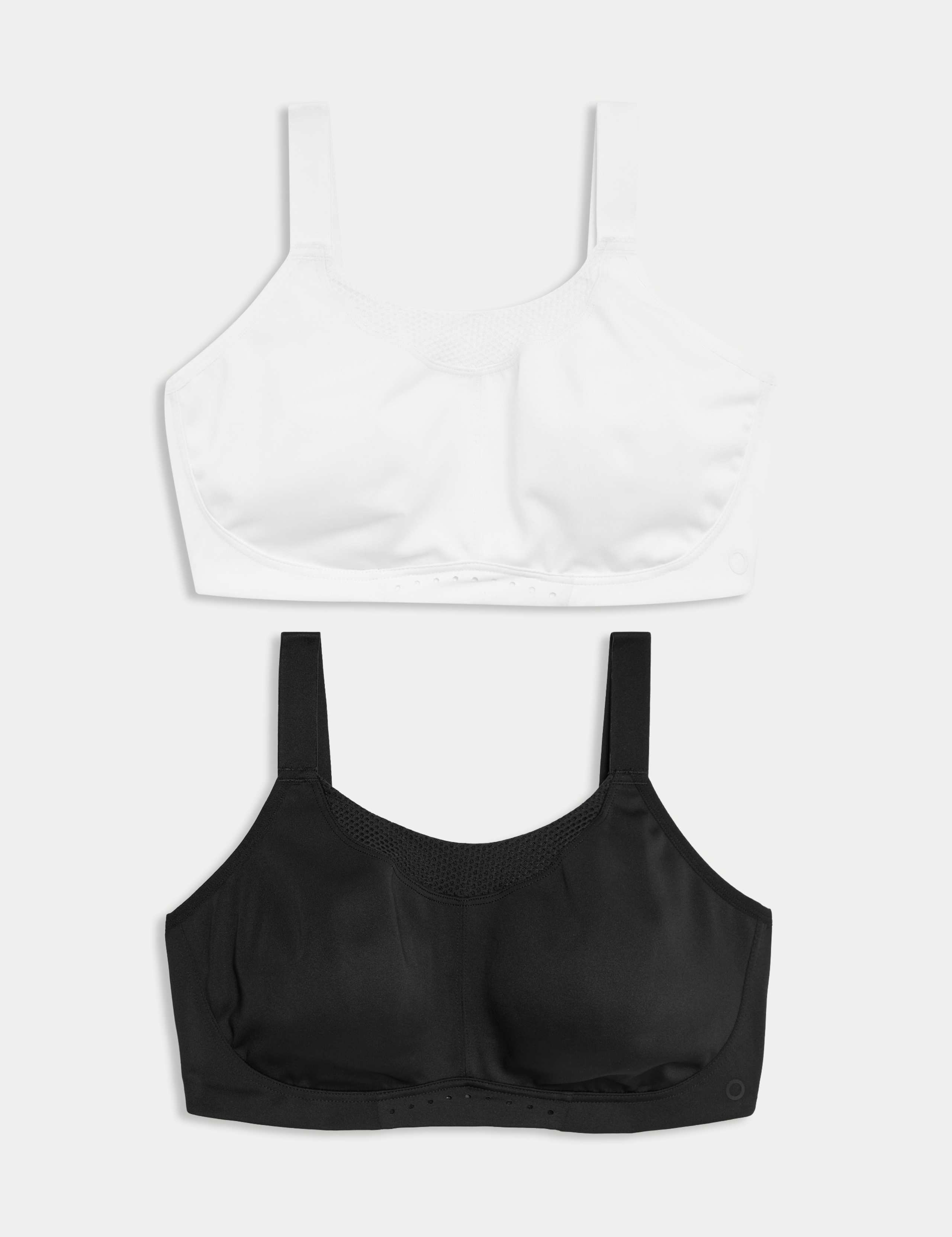 2pk Ultimate Support Non Wired Sports Bras (A-H) 1 of 7