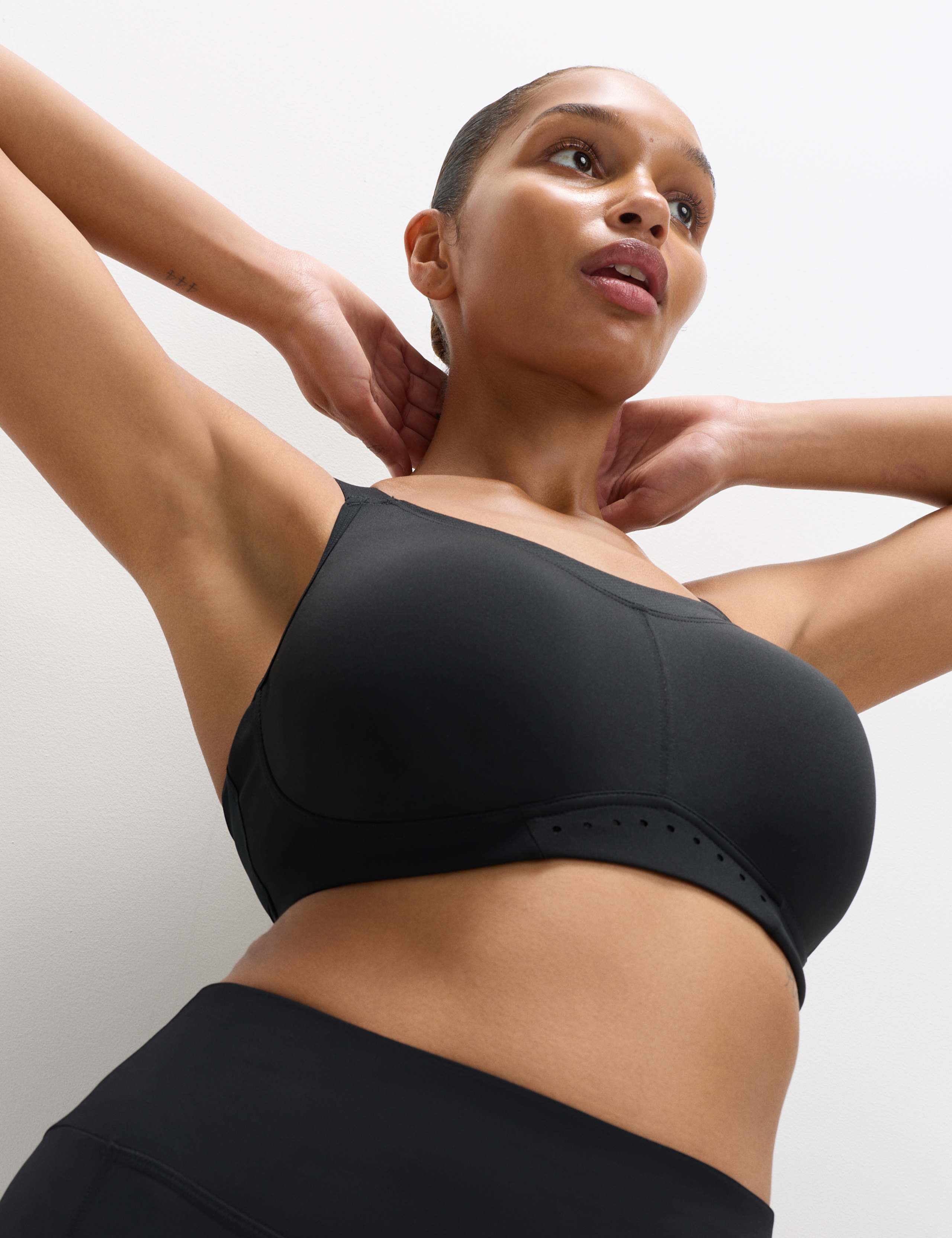 2pk Ultimate Support Non Wired Sports Bras A-H 3 of 9