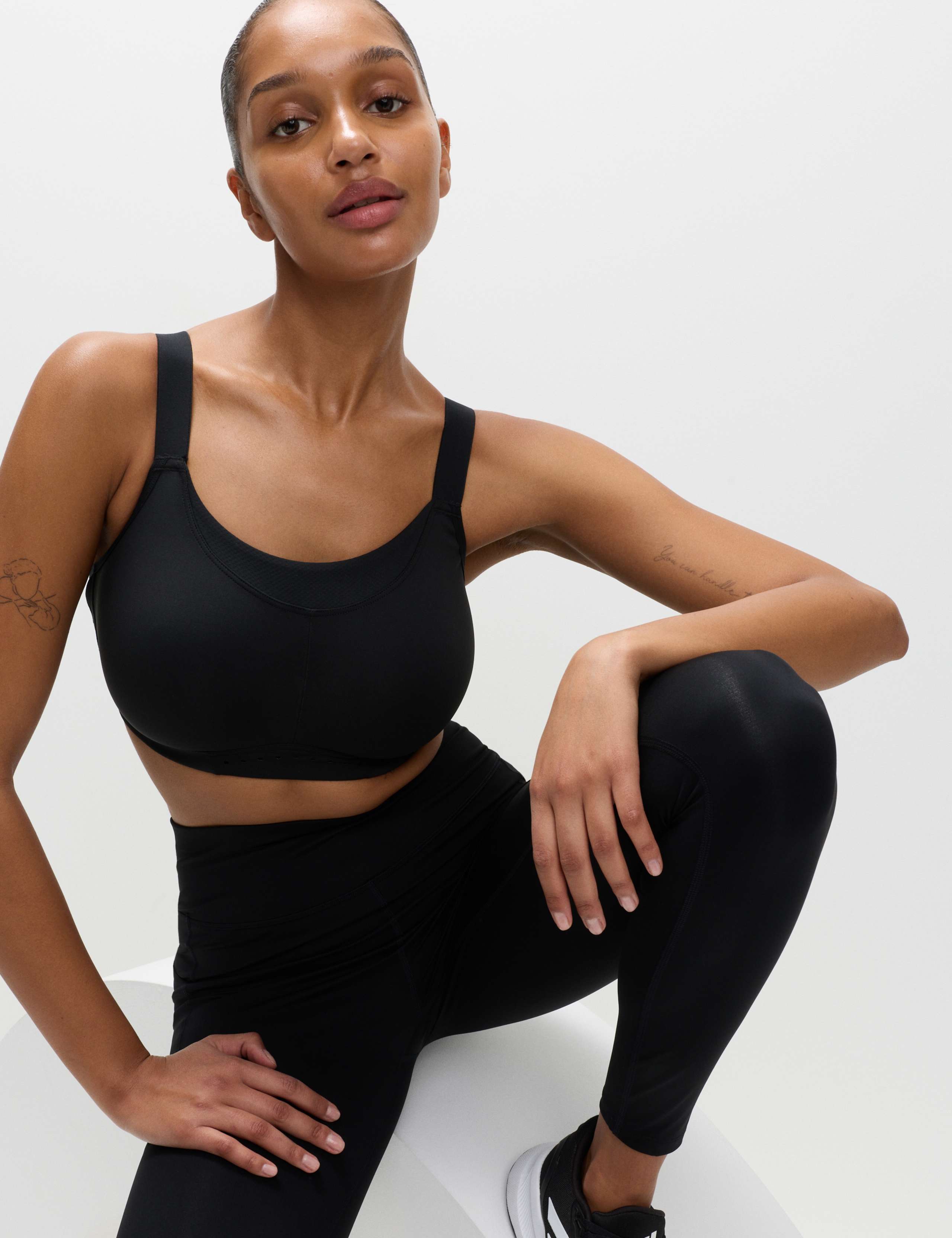 2pk Ultimate Support Non Wired Sports Bras A-H 5 of 9