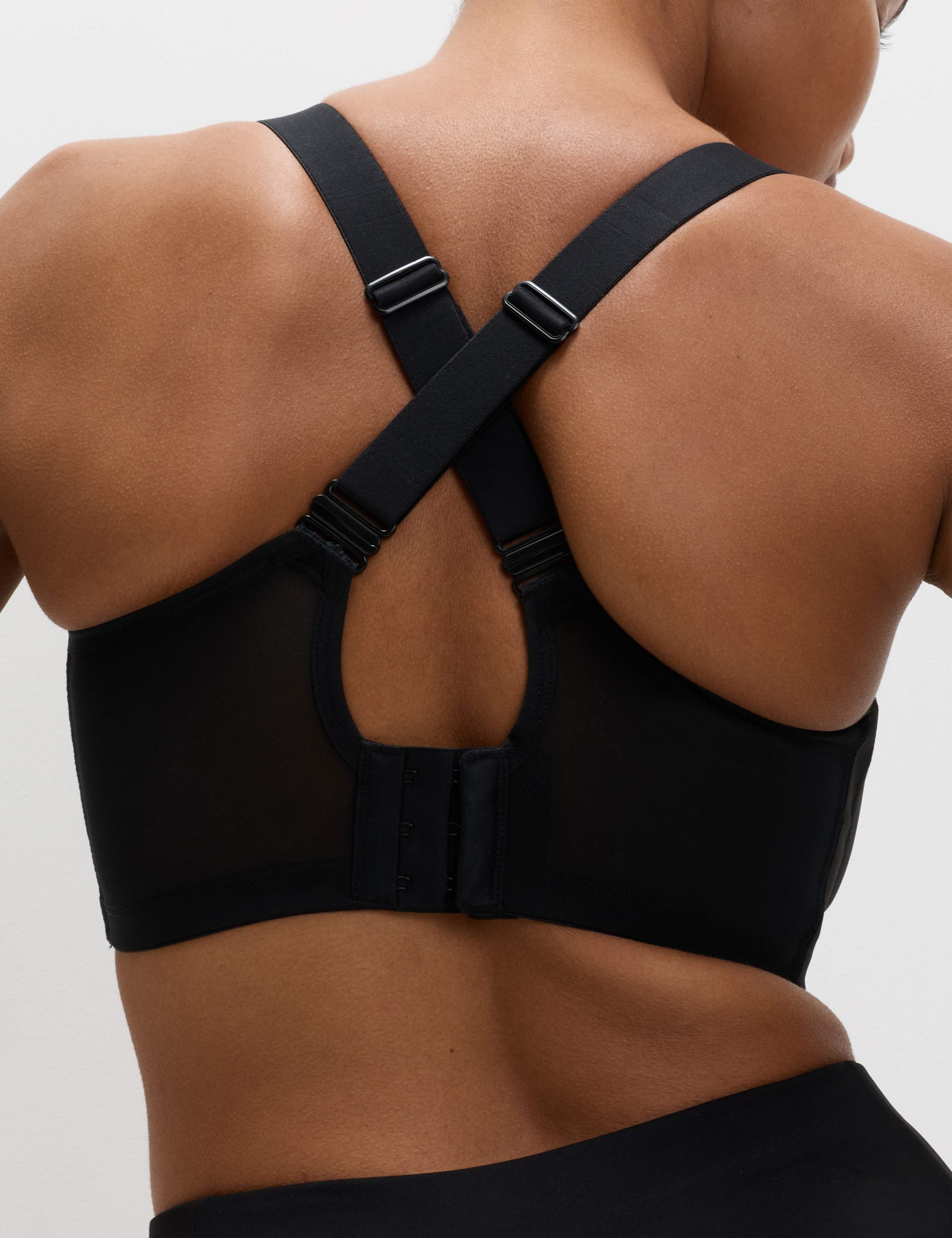 2pk Ultimate Support Non Wired Sports Bras A-H 6 of 9