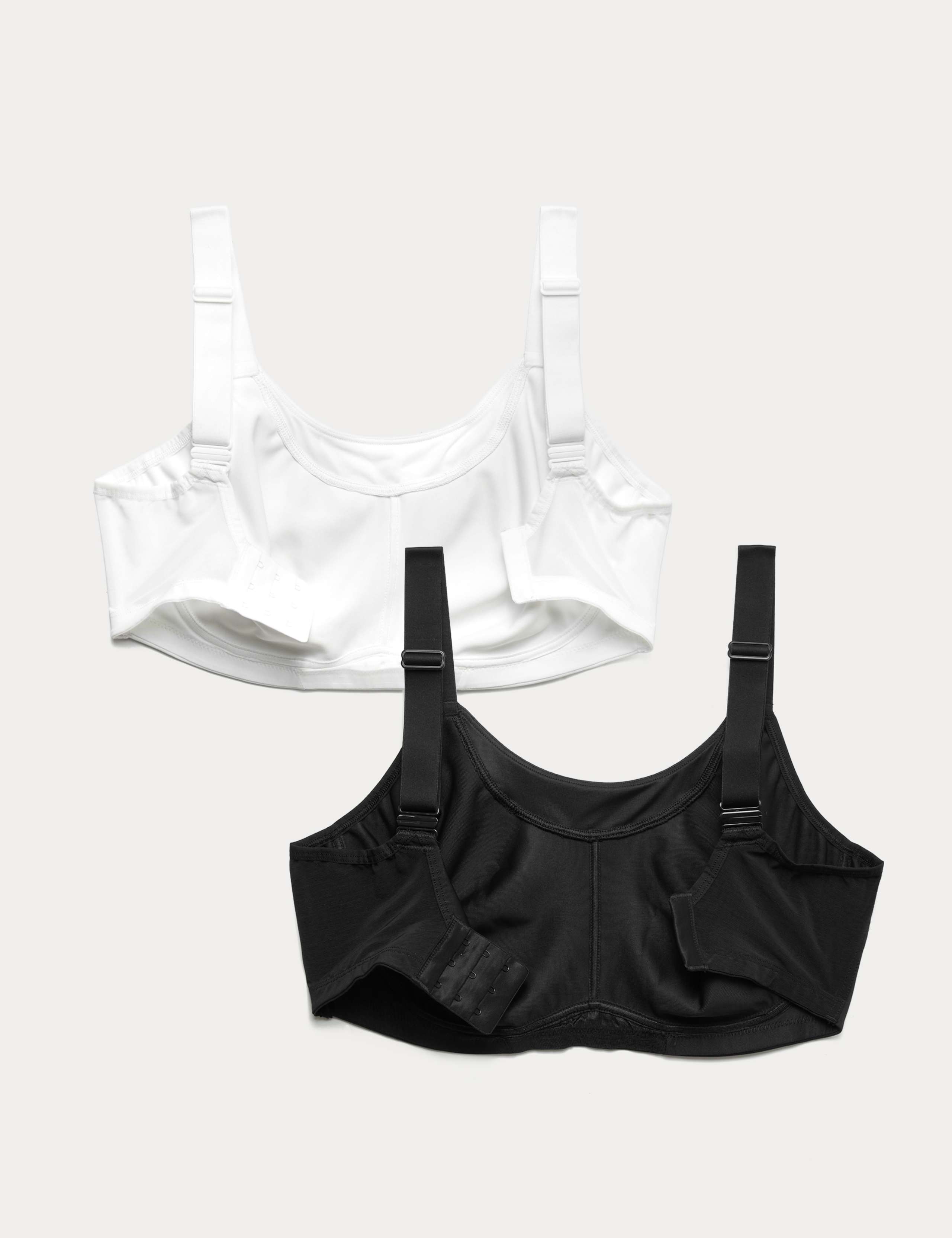 2pk Ultimate Support Non Wired Sports Bras A-H 9 of 9
