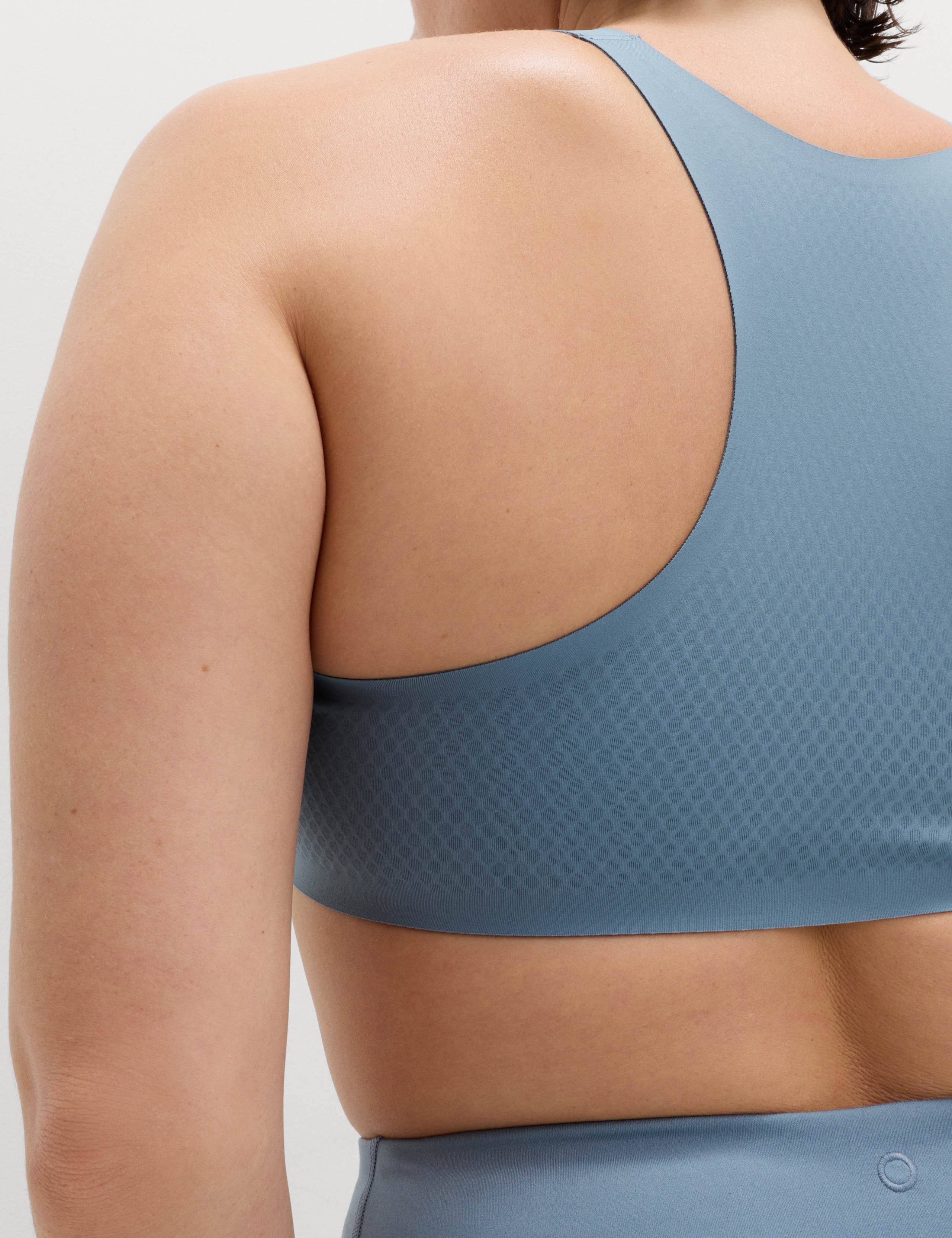 Ultimate Support Zip Up Non Wired Sports Bra A-GG 5 of 8