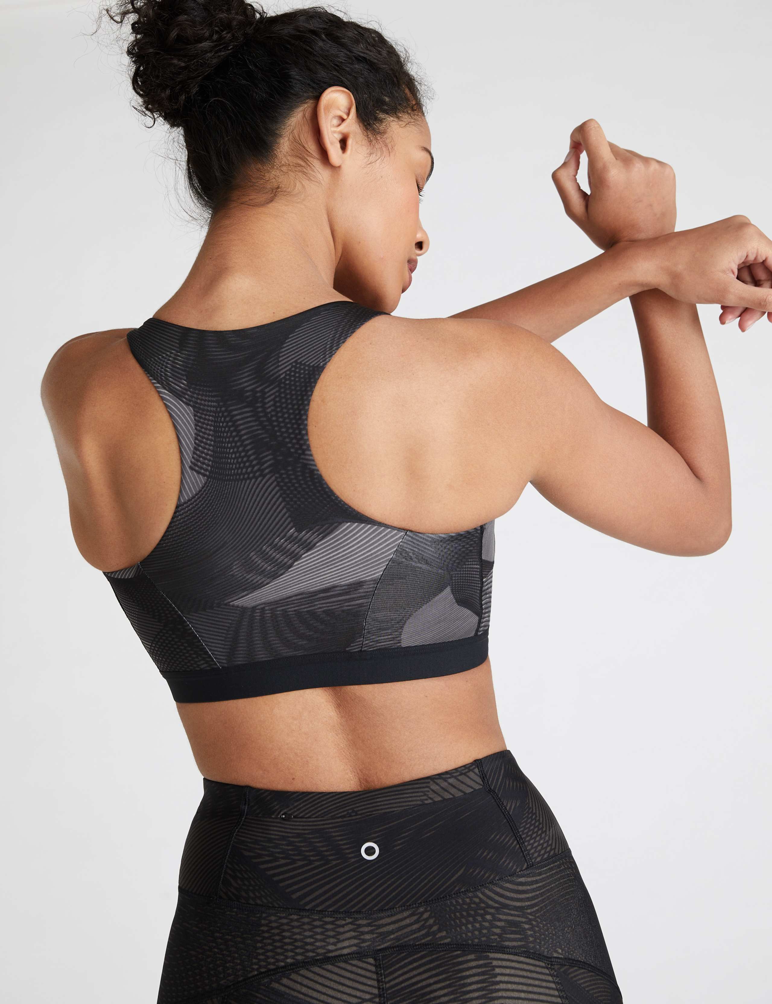 Ultimate Support Zip Front Sports  Bra F-H 2 of 7