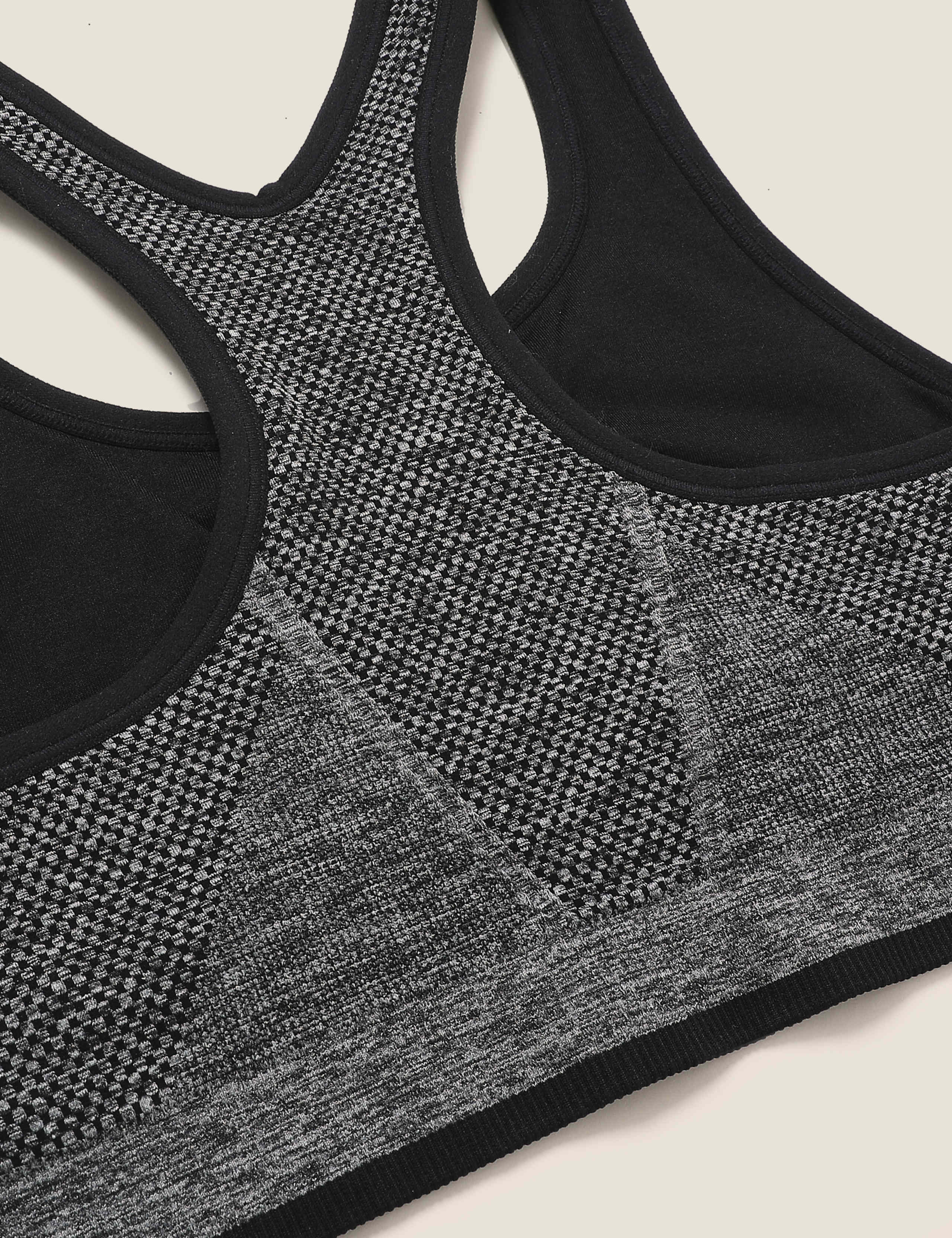 2pk Seamless Medium Impact Sports Bras 7 of 8