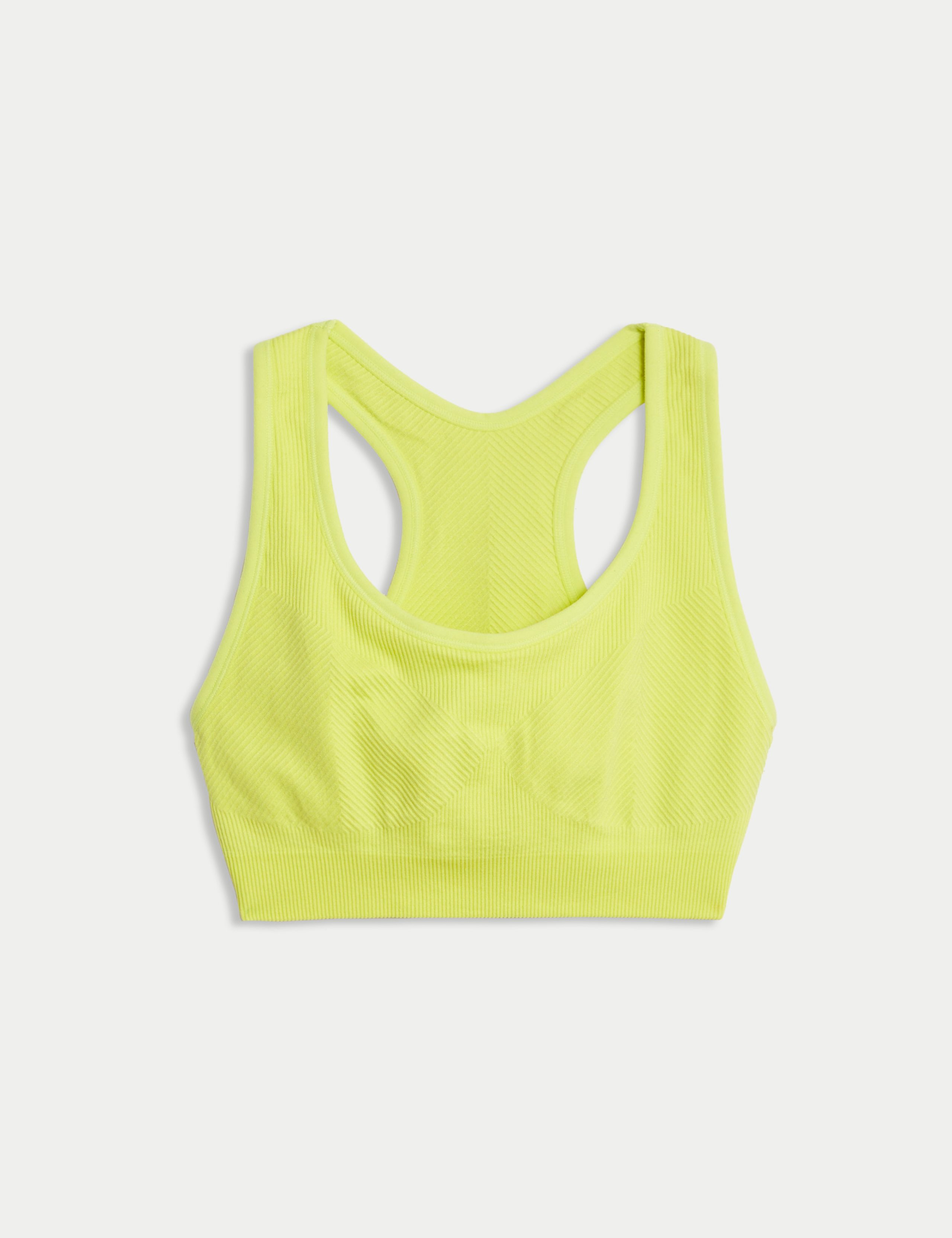 Reversible Seamless Medium Support Sports Bra 2 of 6