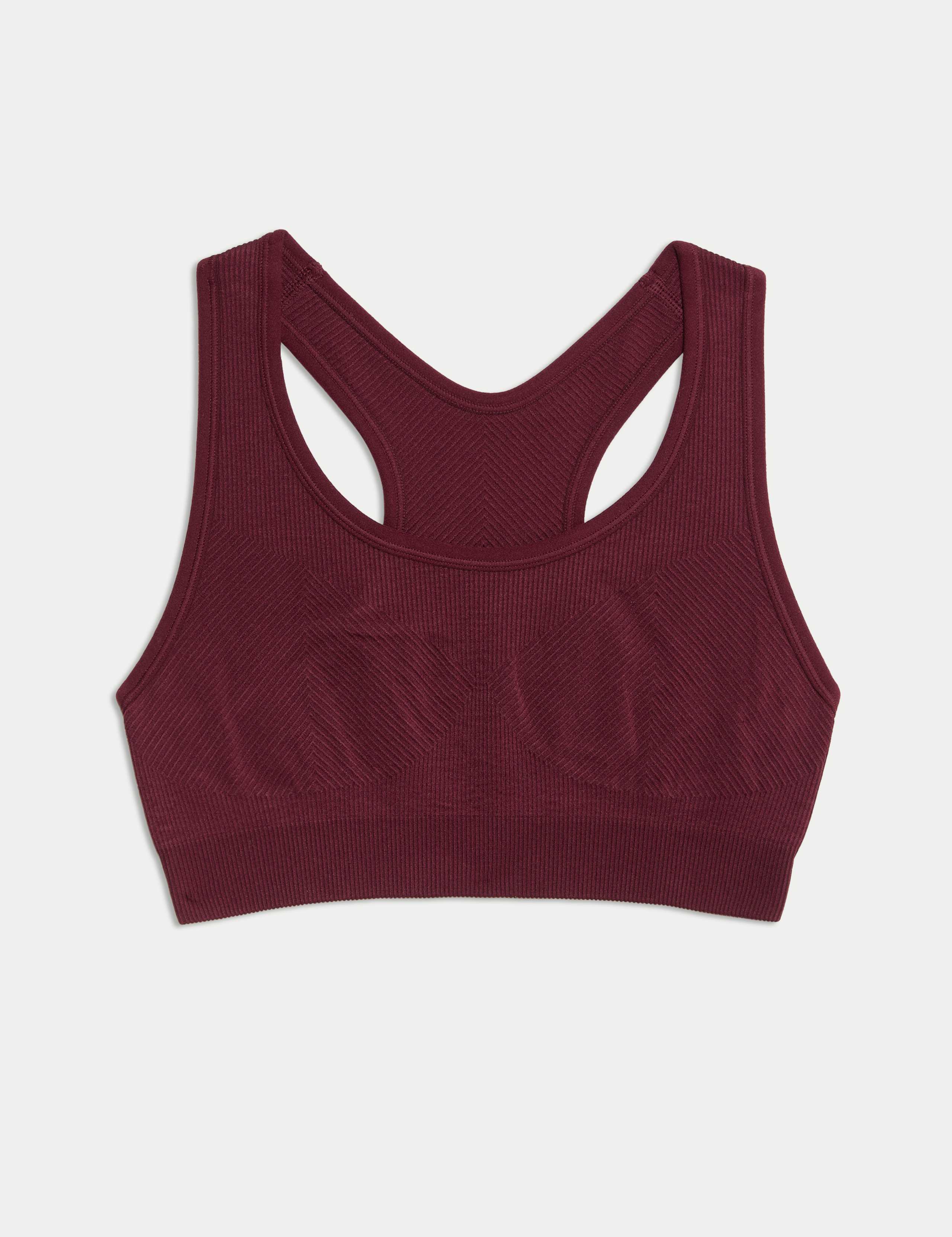 Reversible Seamless Medium Support Sports Bra 2 of 9