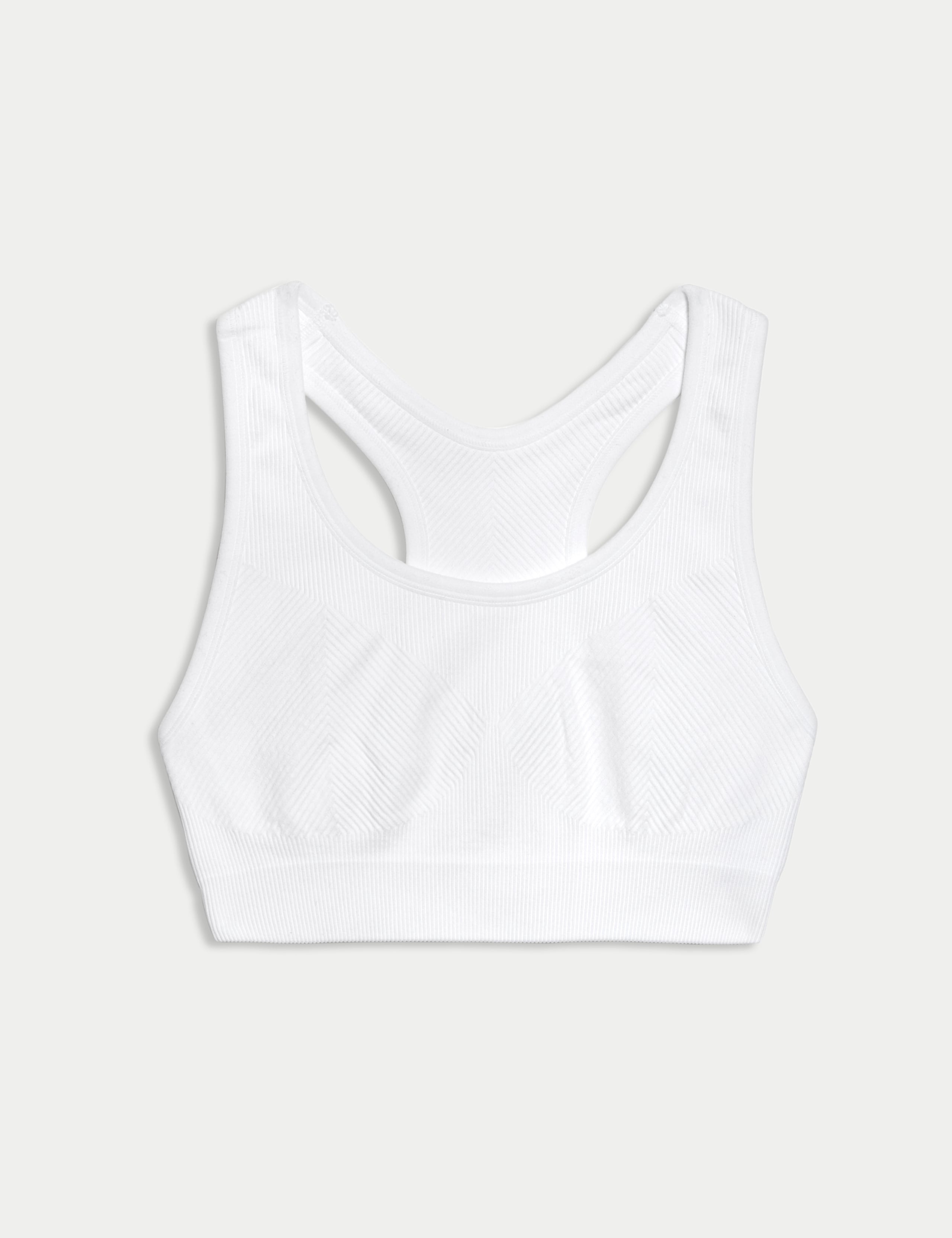Reversible Seamless Medium Support Sports Bra 2 of 8