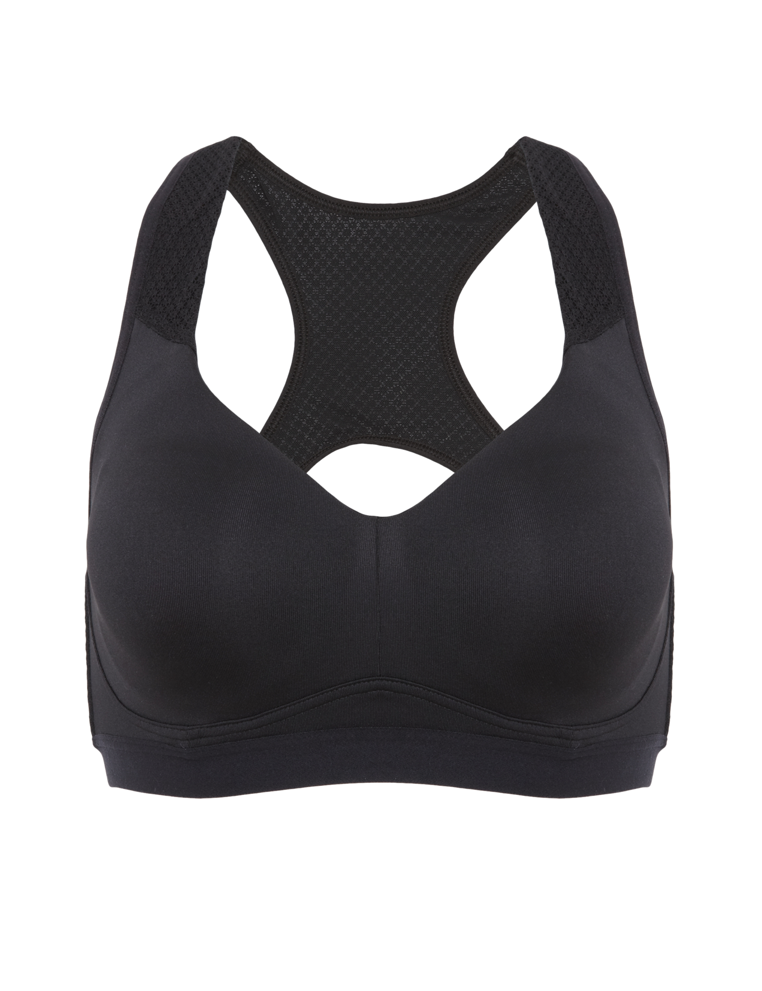 High Impact Non-Padded Eco Sports Crop Top A-G 2 of 4