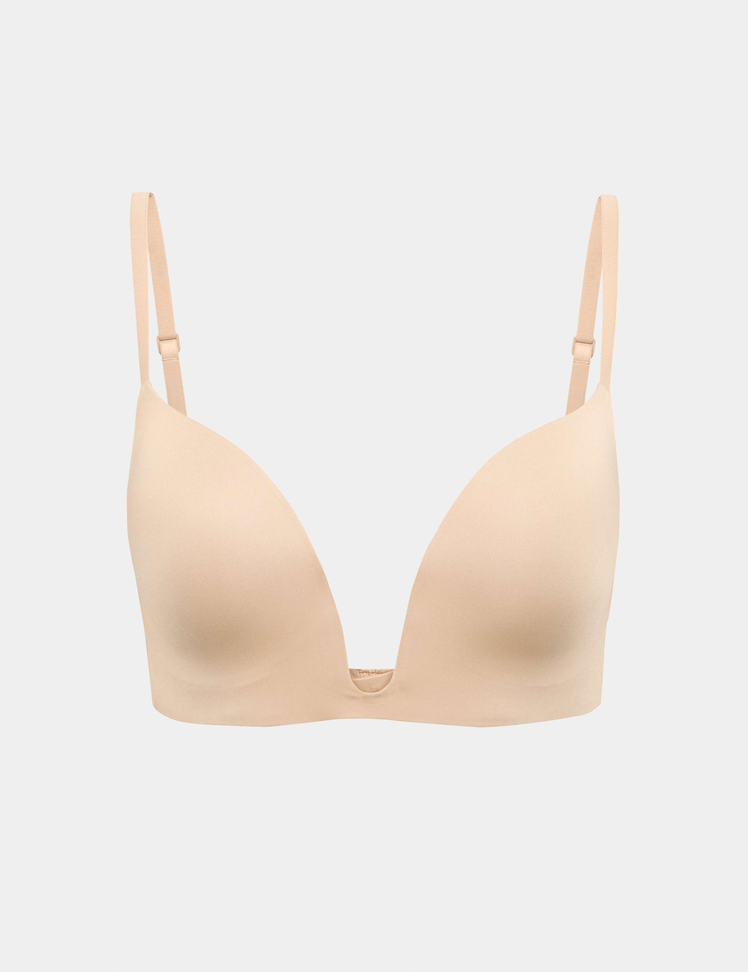 Body Invisible U-Wire Push Up Plunge Bra (A-E) 2 of 7