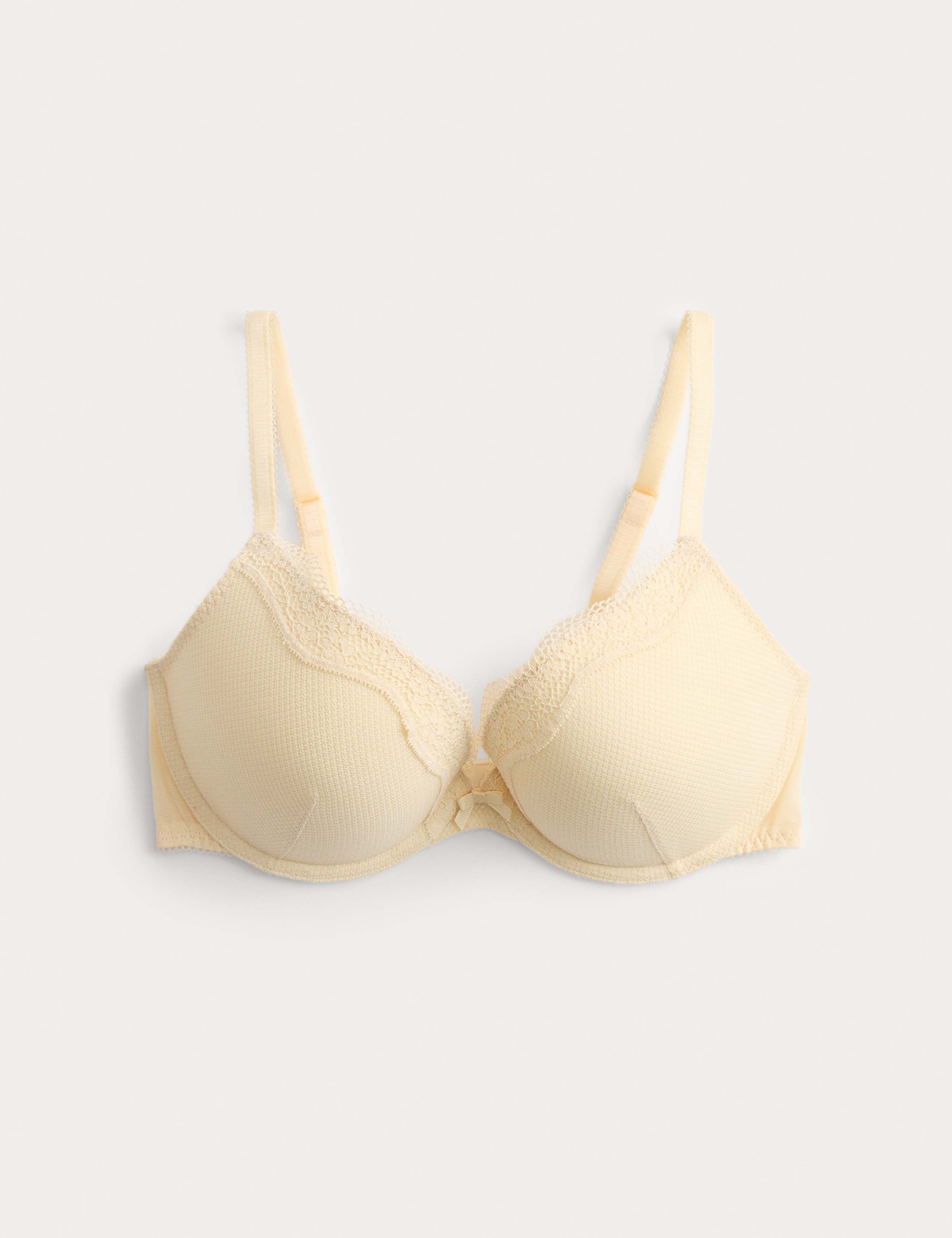 Jasmine Lace Wired Push Up Plunge Bra (A-E) 2 of 6
