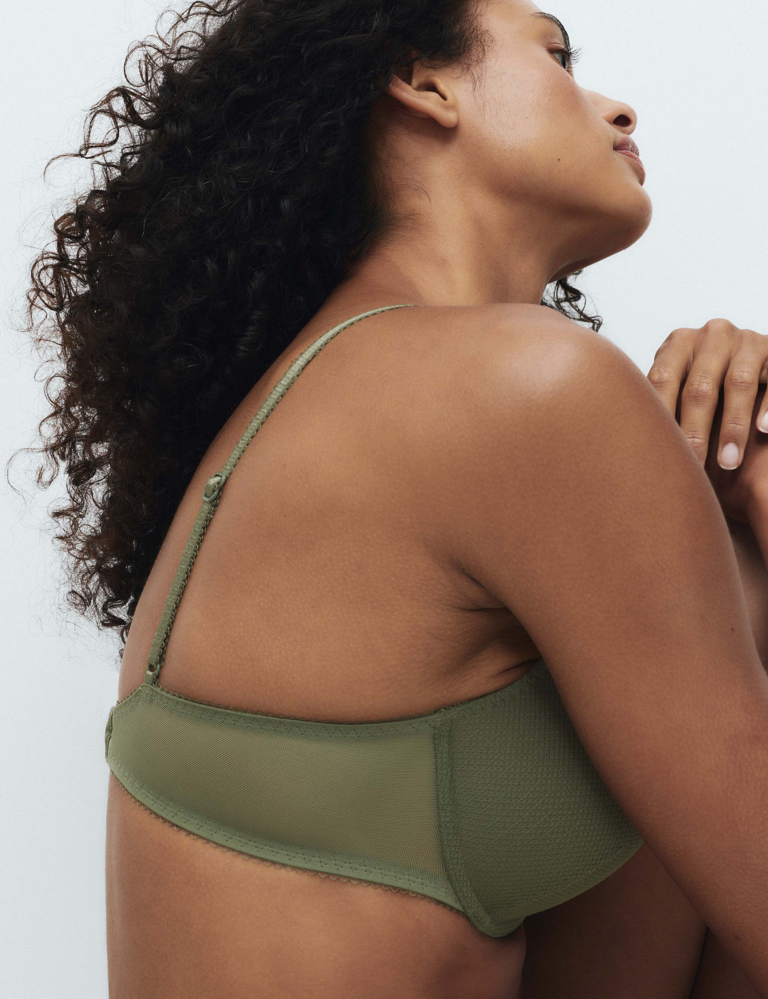 Jasmine Lace Wired Push Up Plunge Bra (A-E) 3 of 6