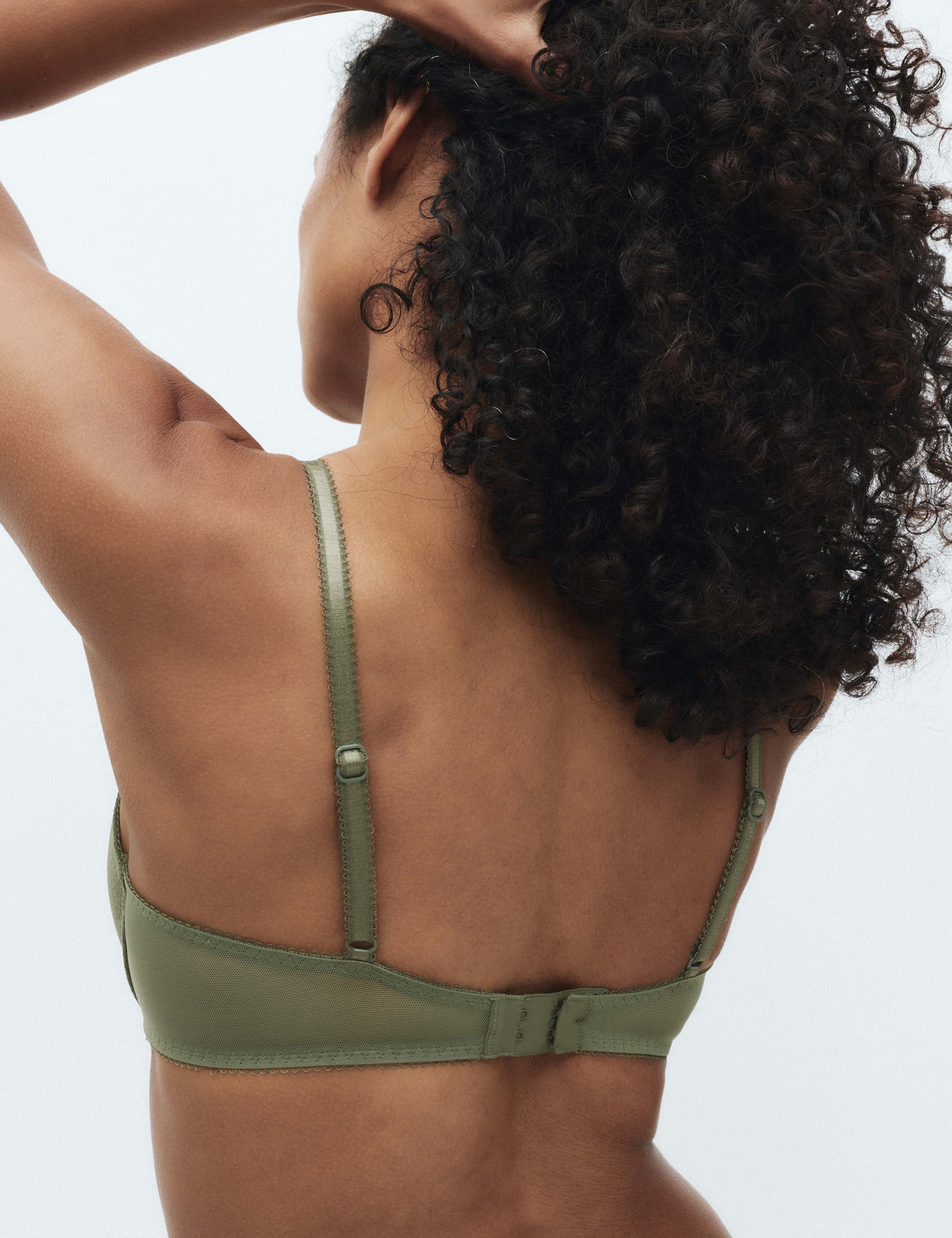 Jasmine Lace Wired Push Up Plunge Bra (A-E) 4 of 6