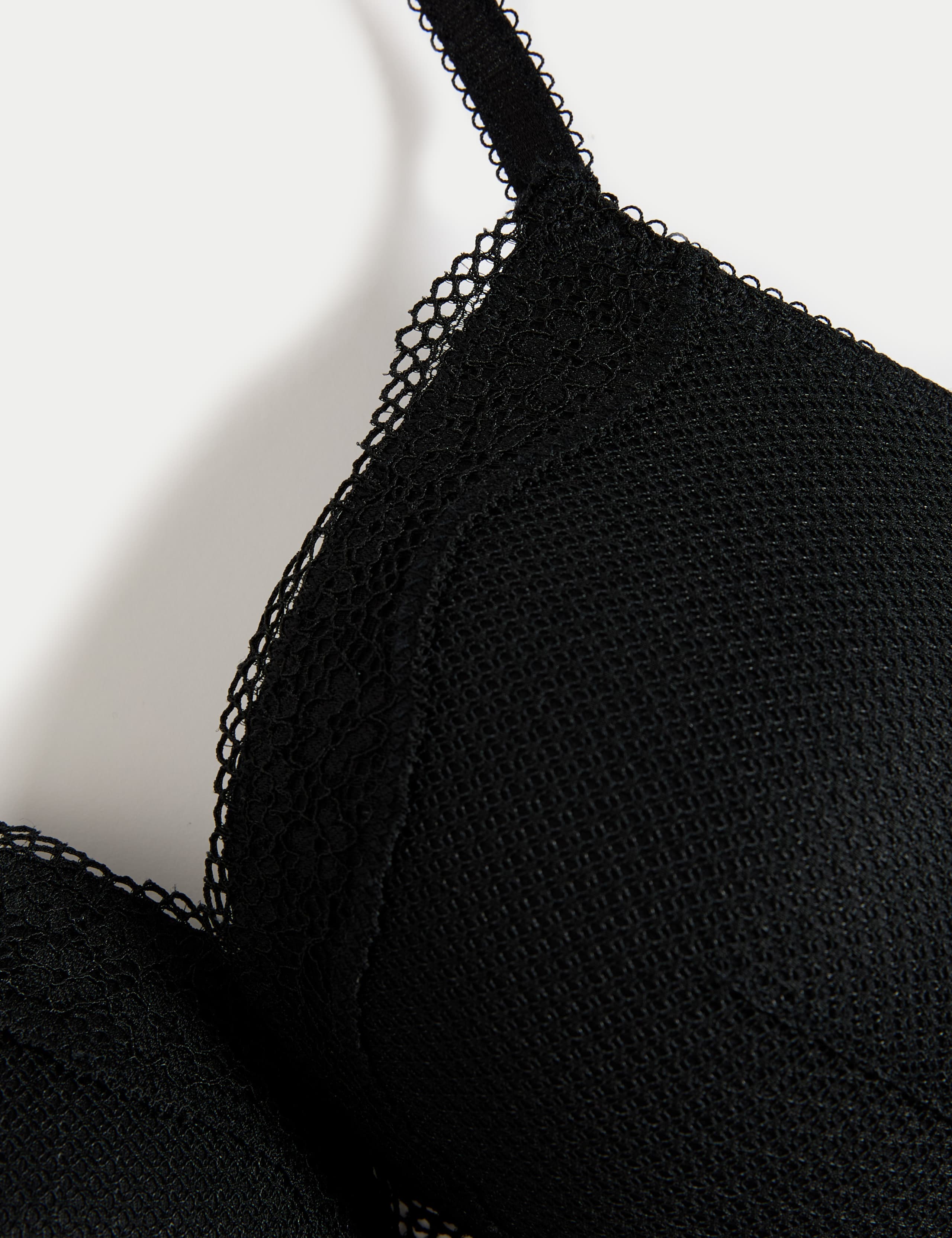 Jasmine Lace Wired Push Up Plunge Bra (A-E) 8 of 9