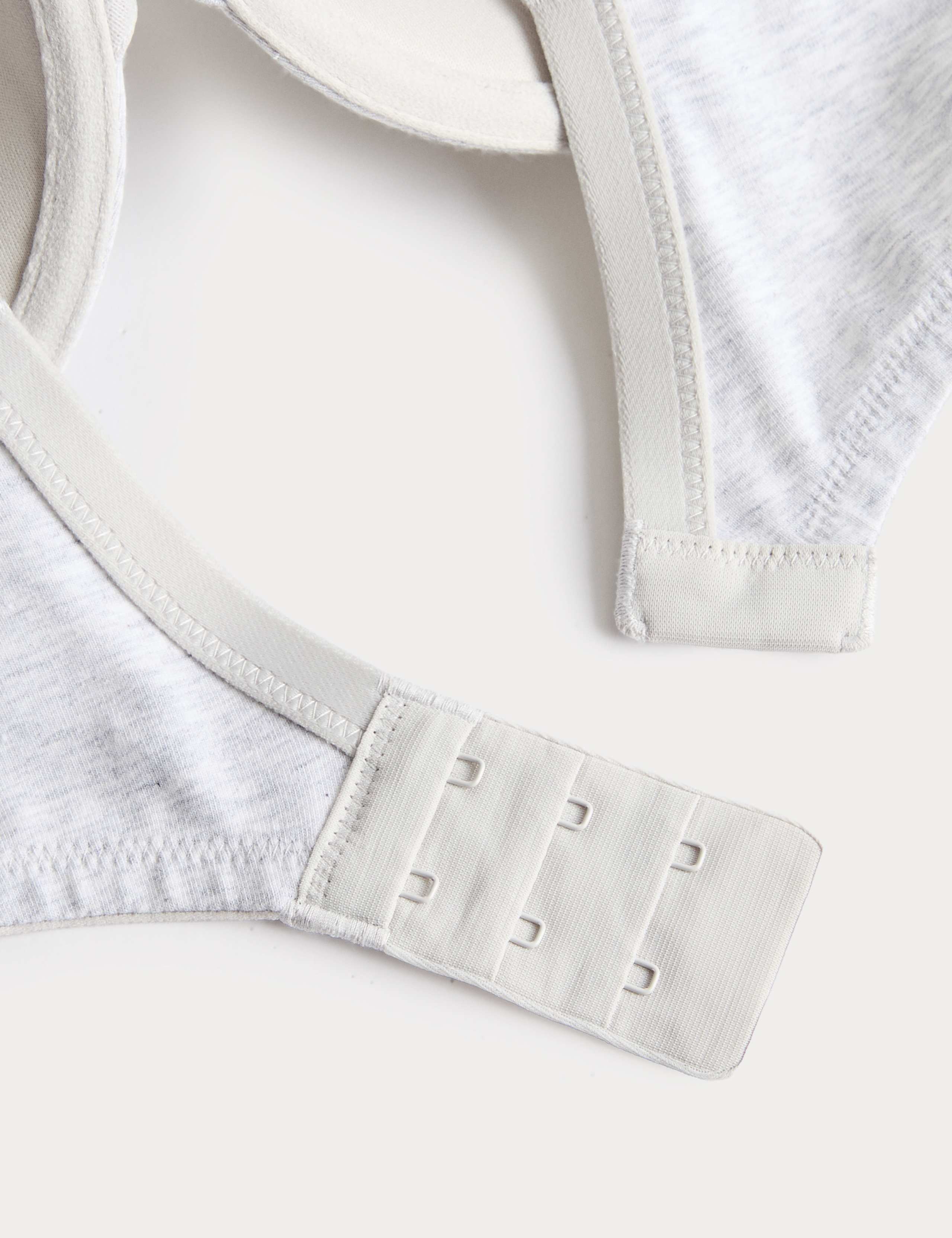 3pk Cotton Wired Push-Up Bras A-E 8 of 8