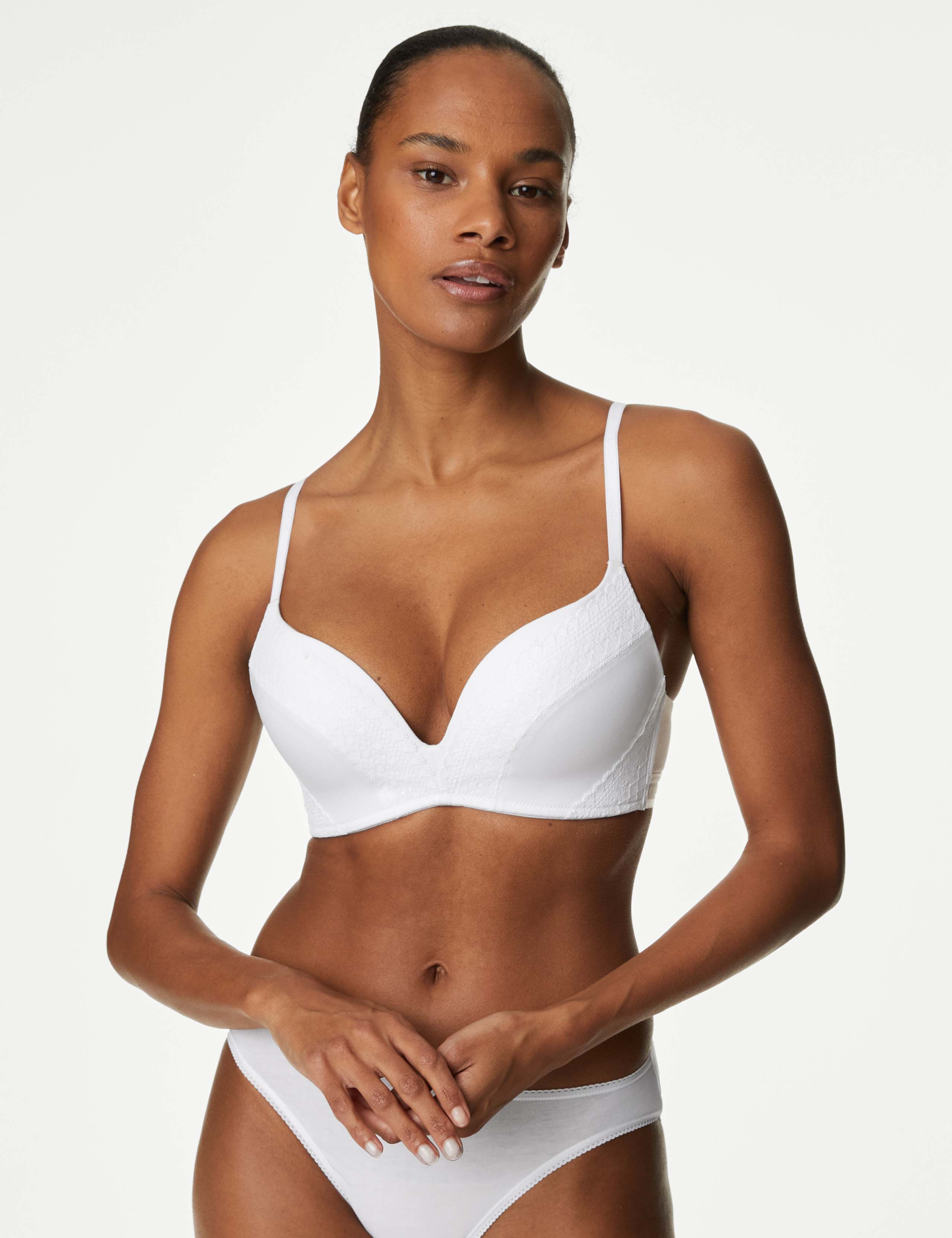 Cotton with Cool Comfort™ Push-Up Bra (A-E) 2 of 3
