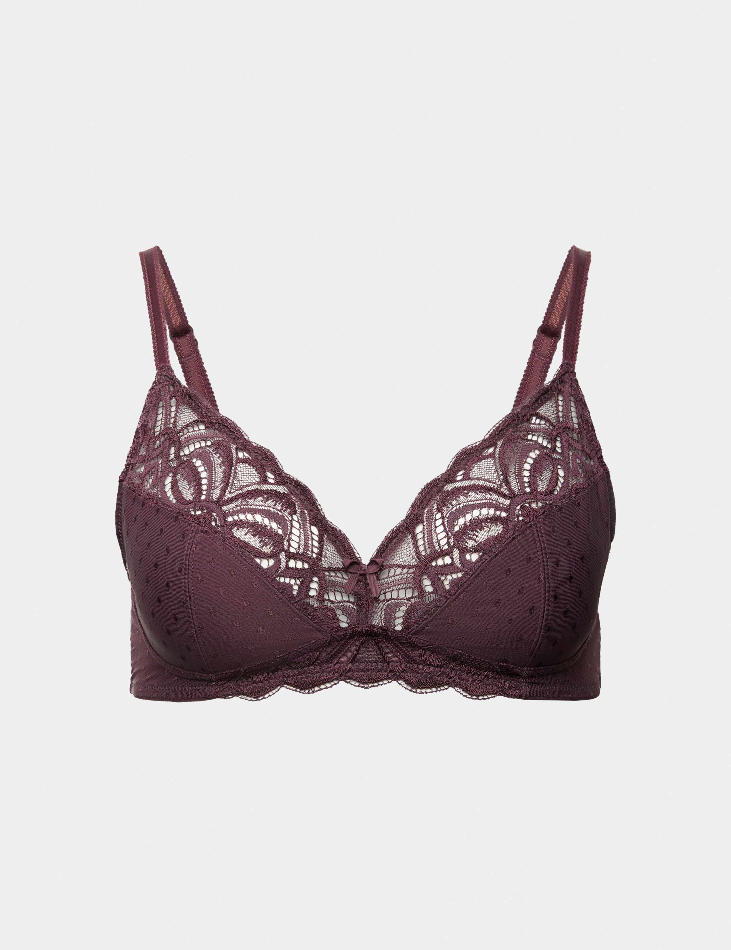 Amelia Lace Non Wired Full Cup Bra A-E 2 of 6