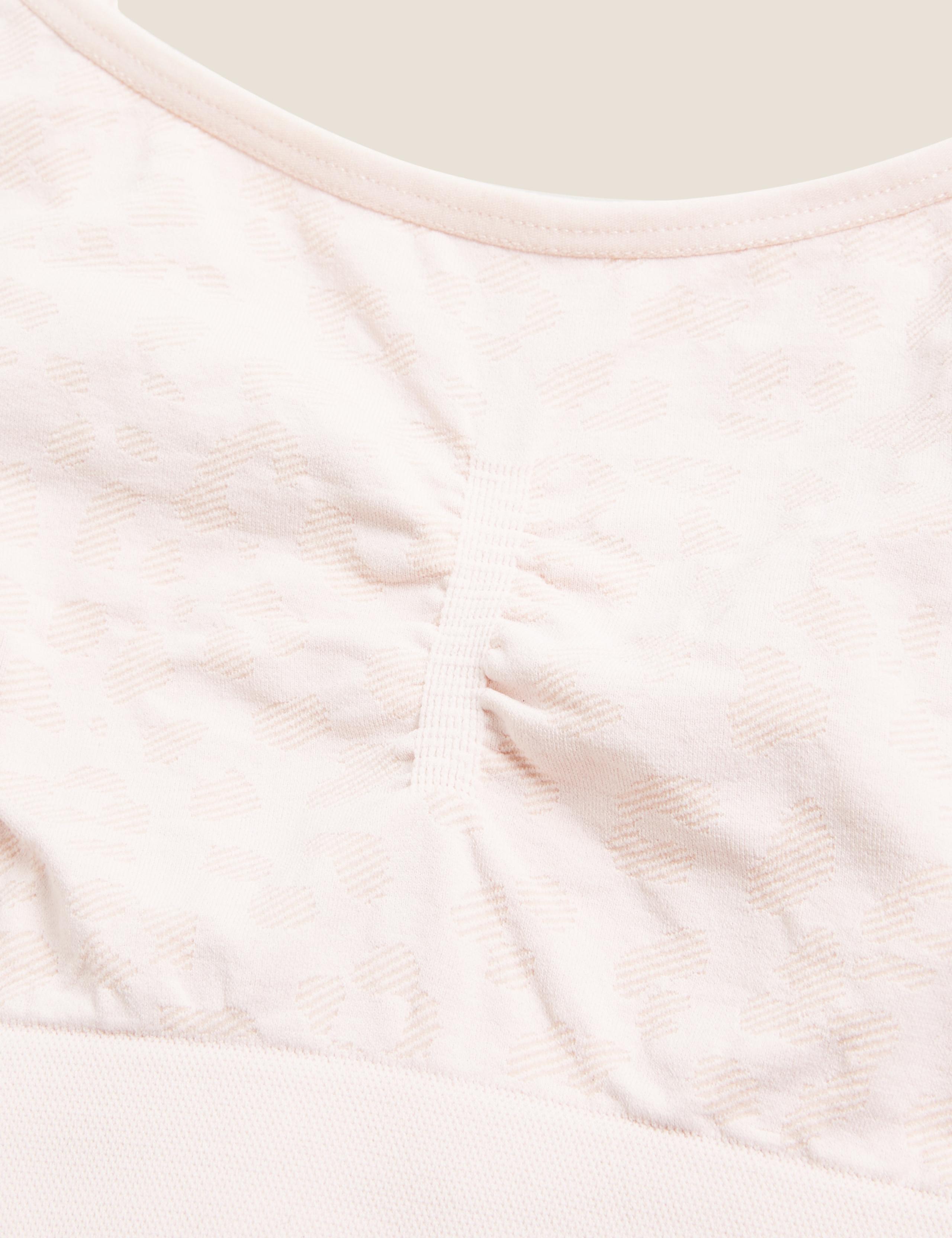 3pk Seamless Non Wired Crop Tops 8 of 9